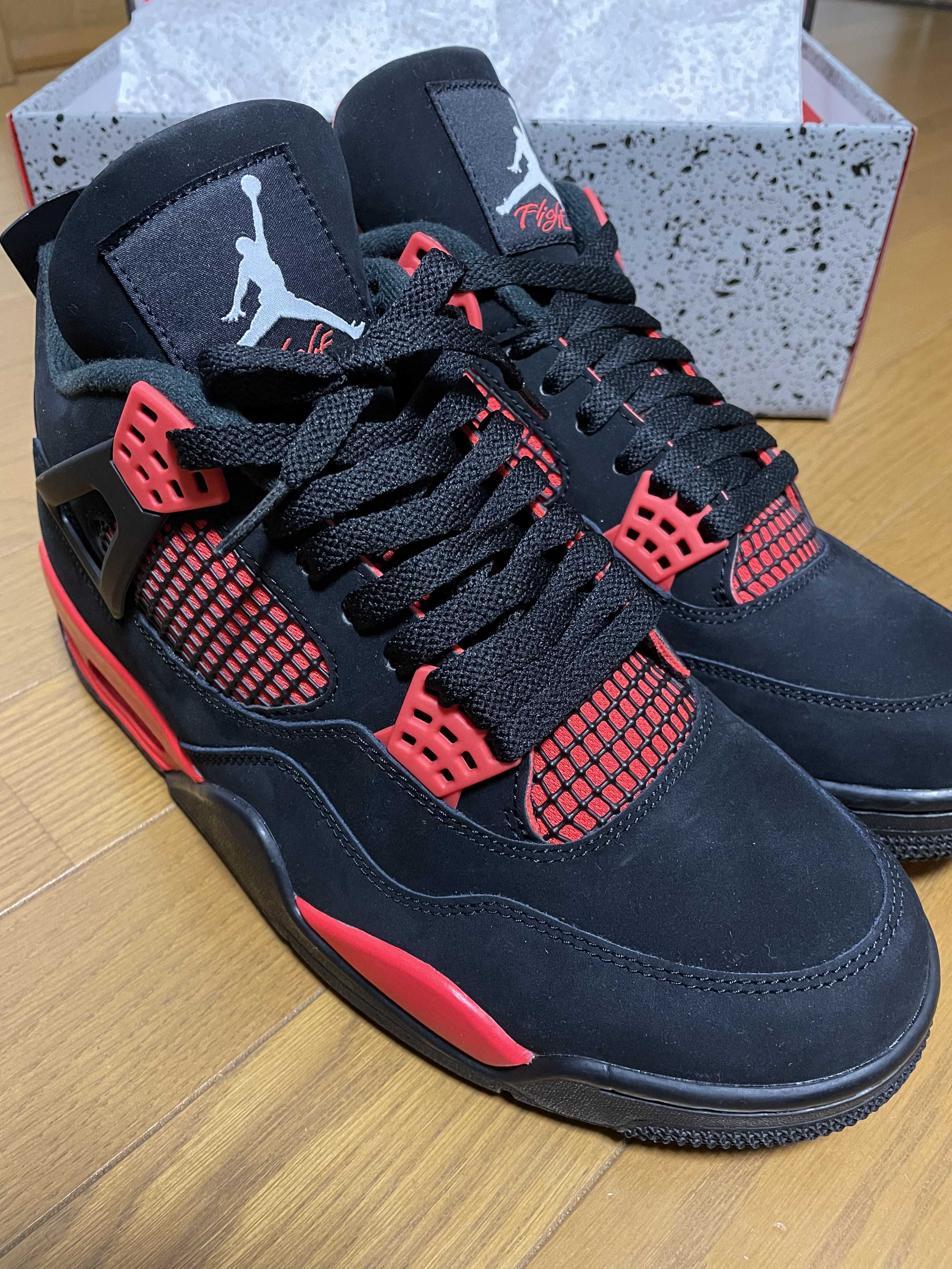 Nike Air Jordan 4 "Red Thunder/Crimson"