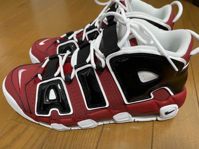 Nike Air More Uptempo ’96 "Black and Varsity Red" (2021)