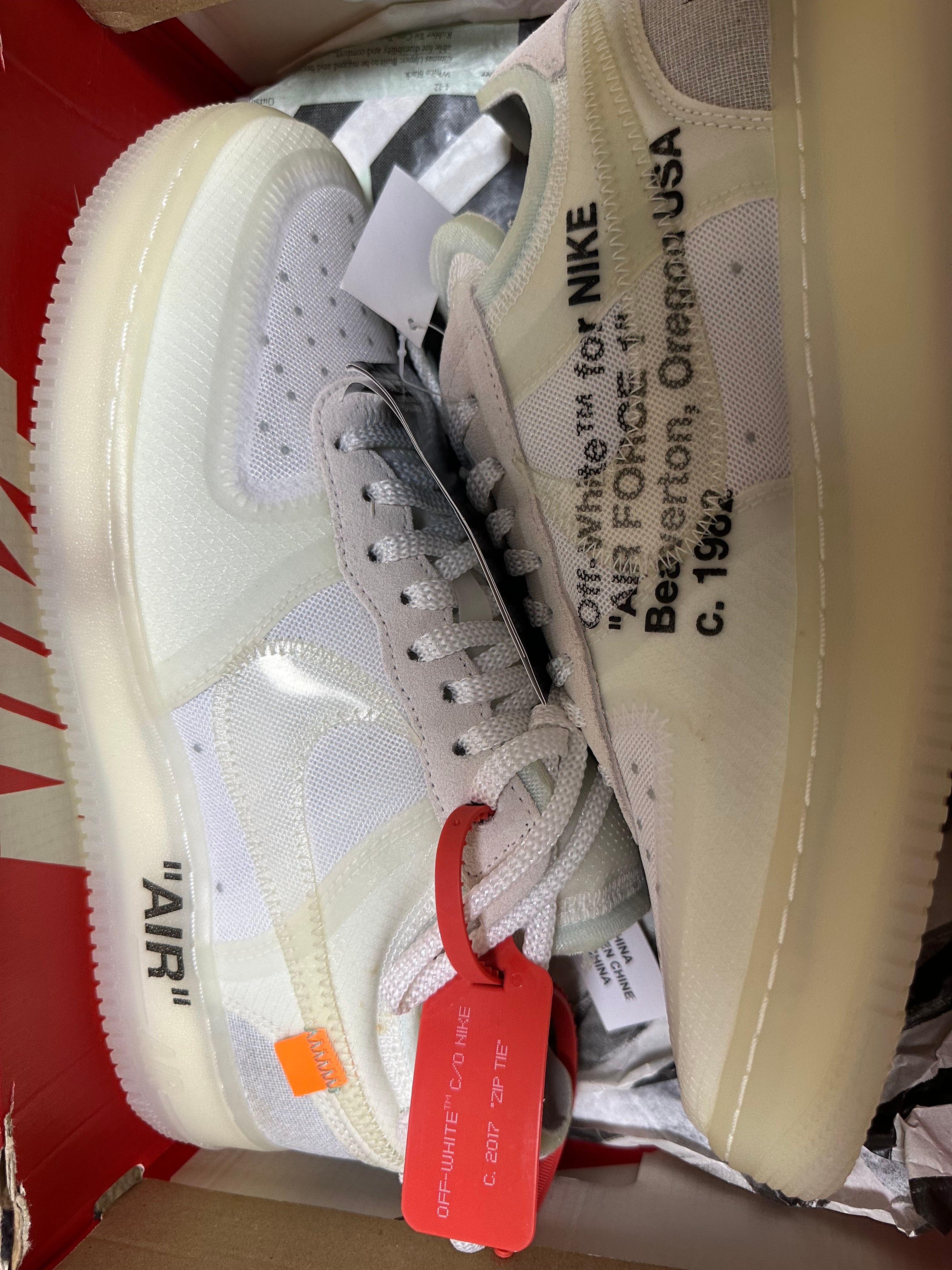 Off-White × Nike The Ten Air Force 1 Low "White"