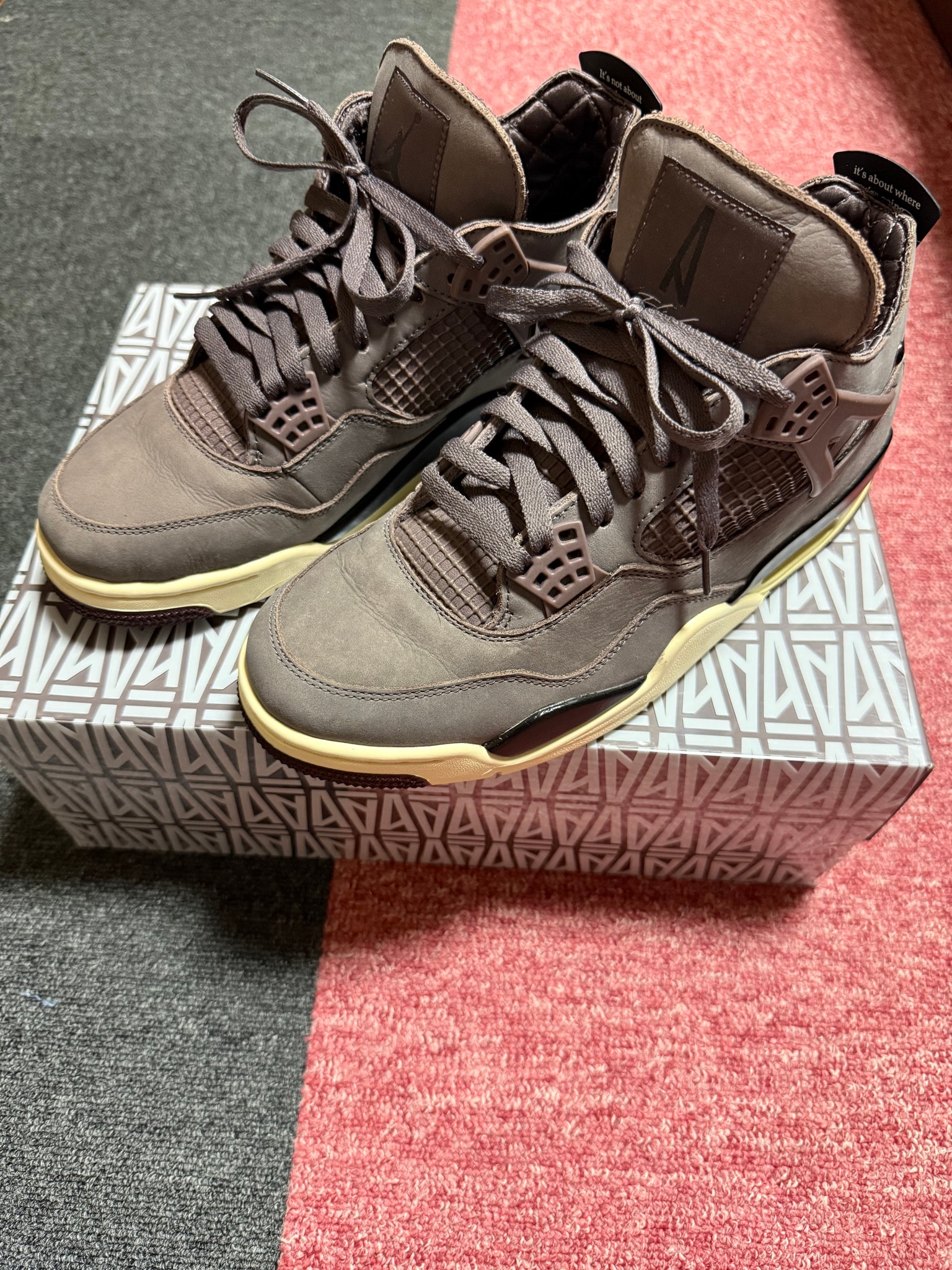 A Ma Maniere × Nike Air Jordan 4 "Violet Ore"