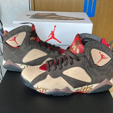 Patta × Nike Air Jordan 7 OG "Brown"
