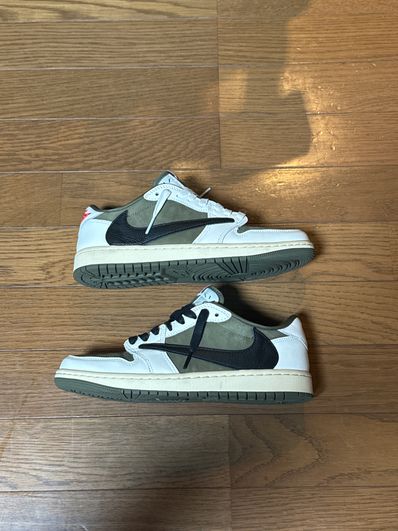 Travis Scott × Nike Air Jordan 1 Low OG SP "Reverse Olive"
