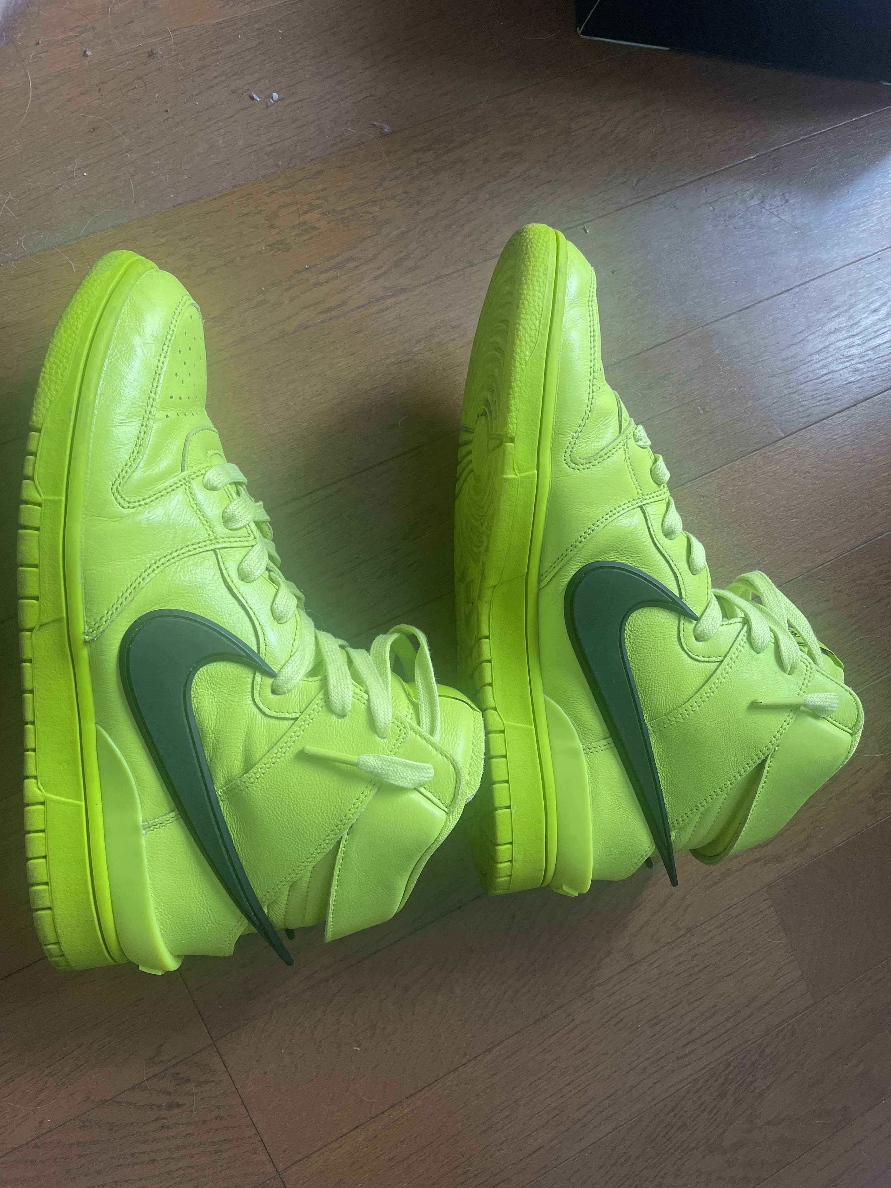 AMBUSH × NIKE DUNK HIGH "FLASH LIME"