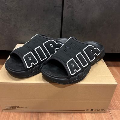 Nike Air More Uptempo Slide "Black" (DV2132-001/DV2137-001)