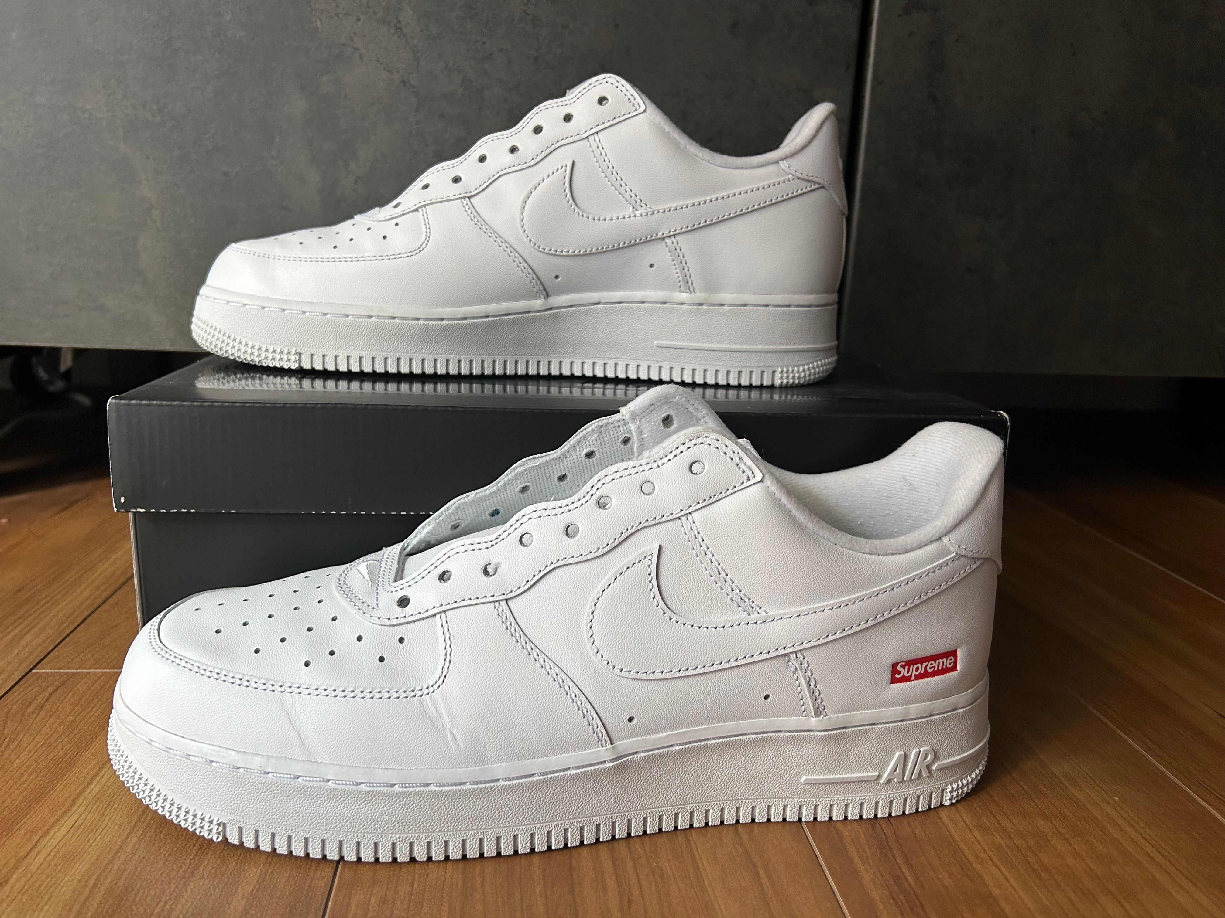 Supreme × Nike Air Force 1 Low "White"