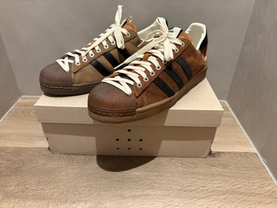 Song for the Mute × adidas Superstar 82 "Supplier Colour/Core Black/Cream White"