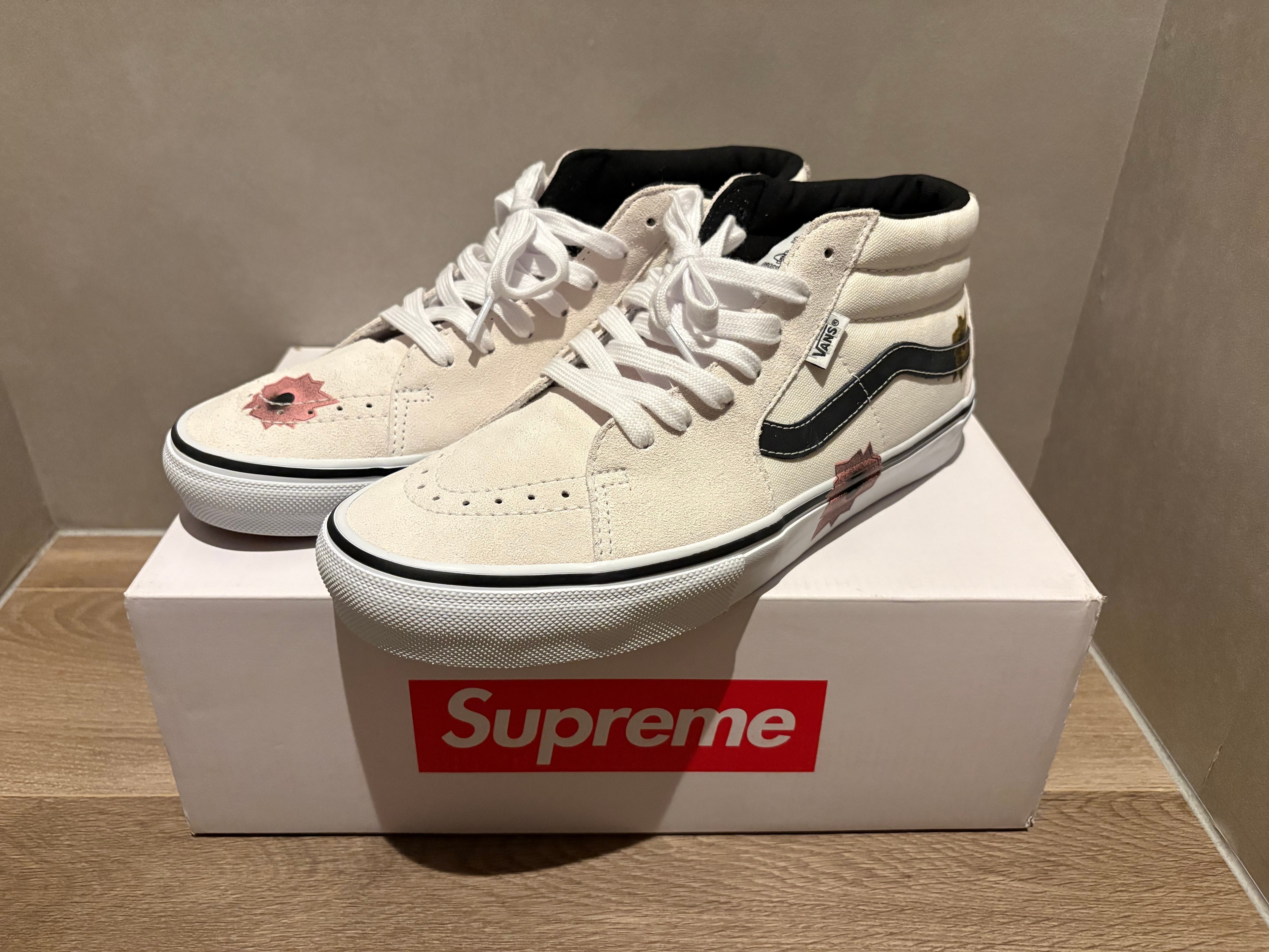 ネイトロウマン × シュプリーム × バンズ スケートグロッソ ミッド "バレットホール/ナチュラル" (日本限定) (25SS Week9)