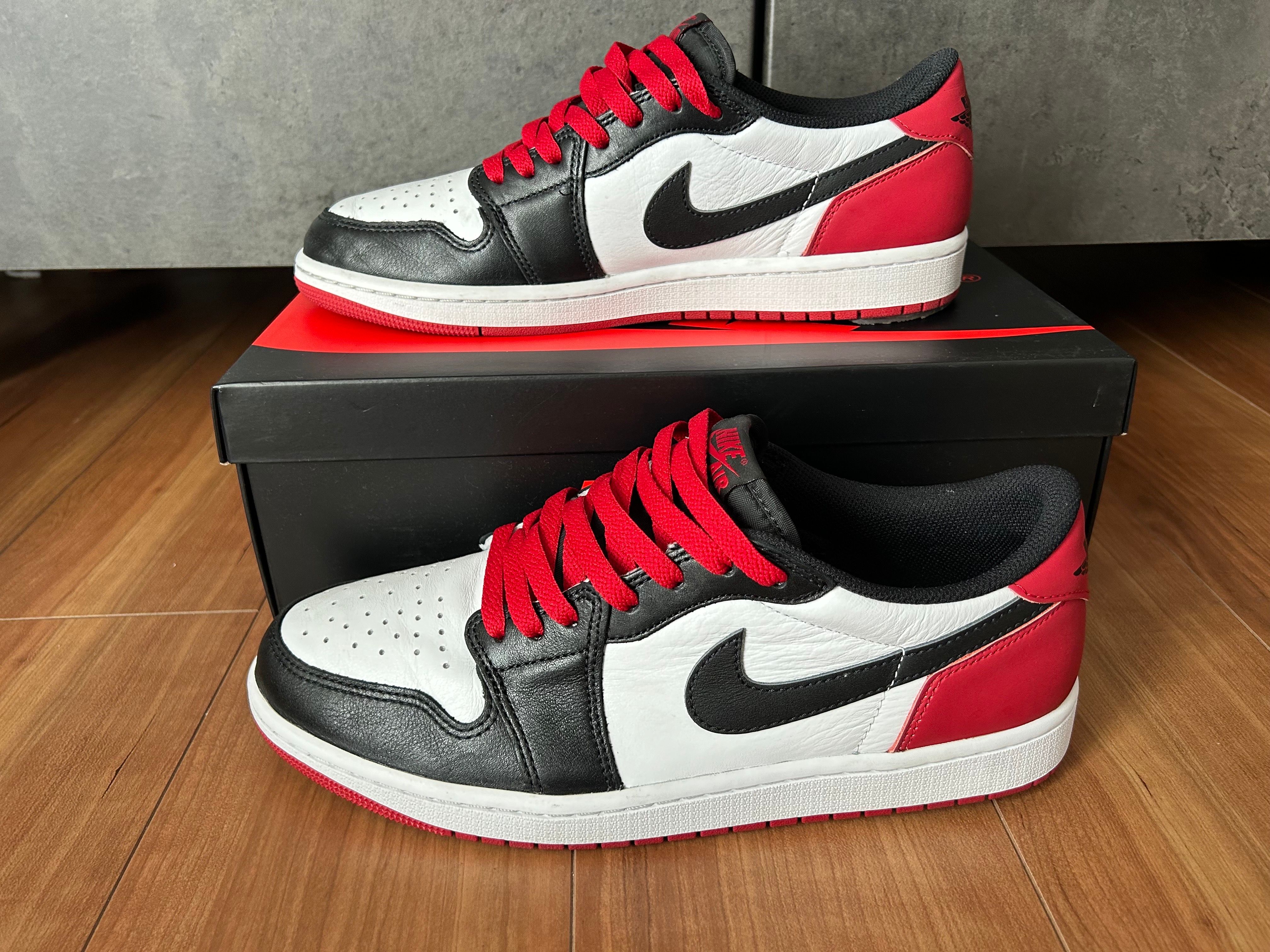 Nike Air Jordan 1 Retro Low OG "Black Toe"