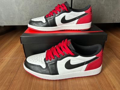 Nike Air Jordan 1 Retro Low OG "Black Toe"