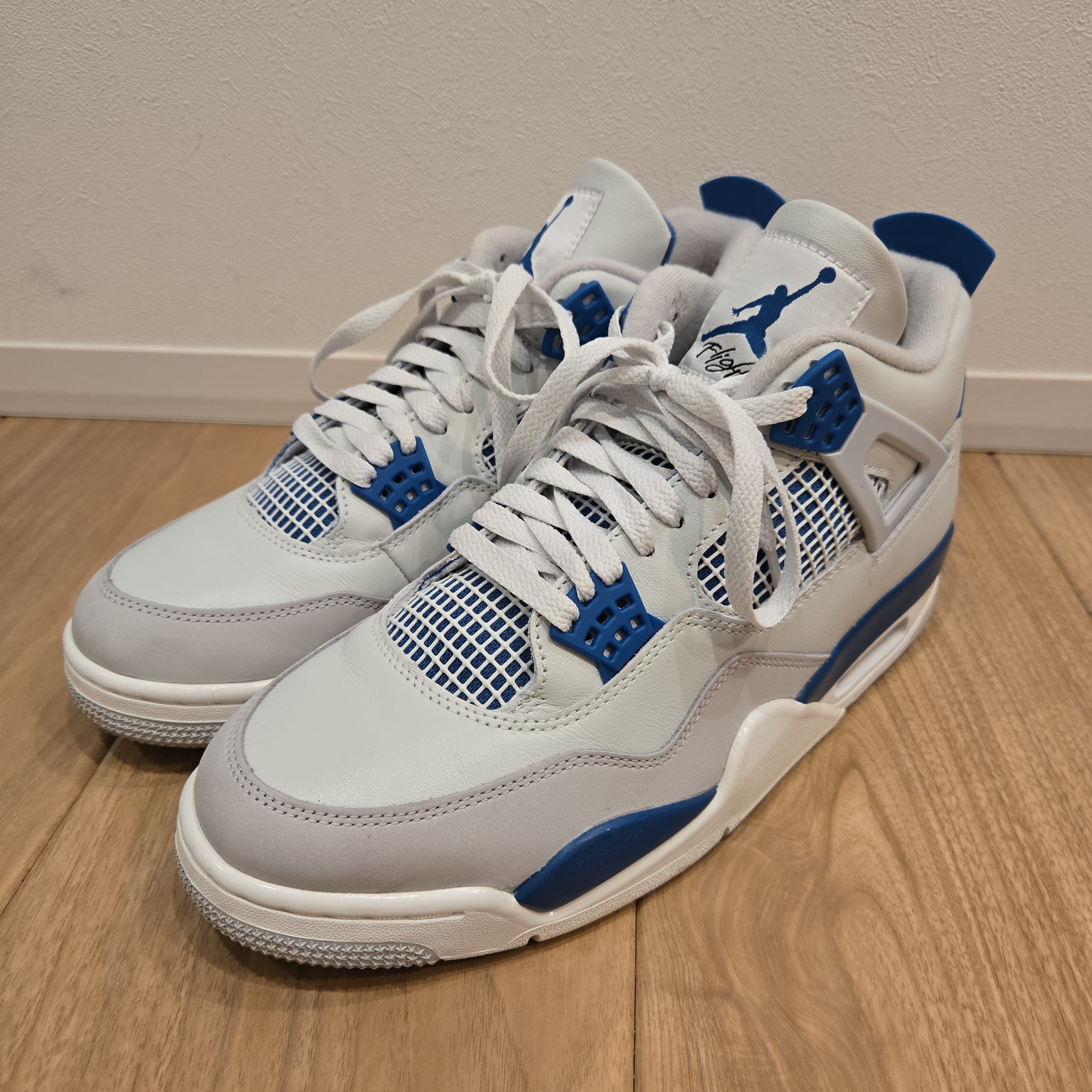 ナイキ エアジョーダン4 レトロ "インダストリアルブルー"
