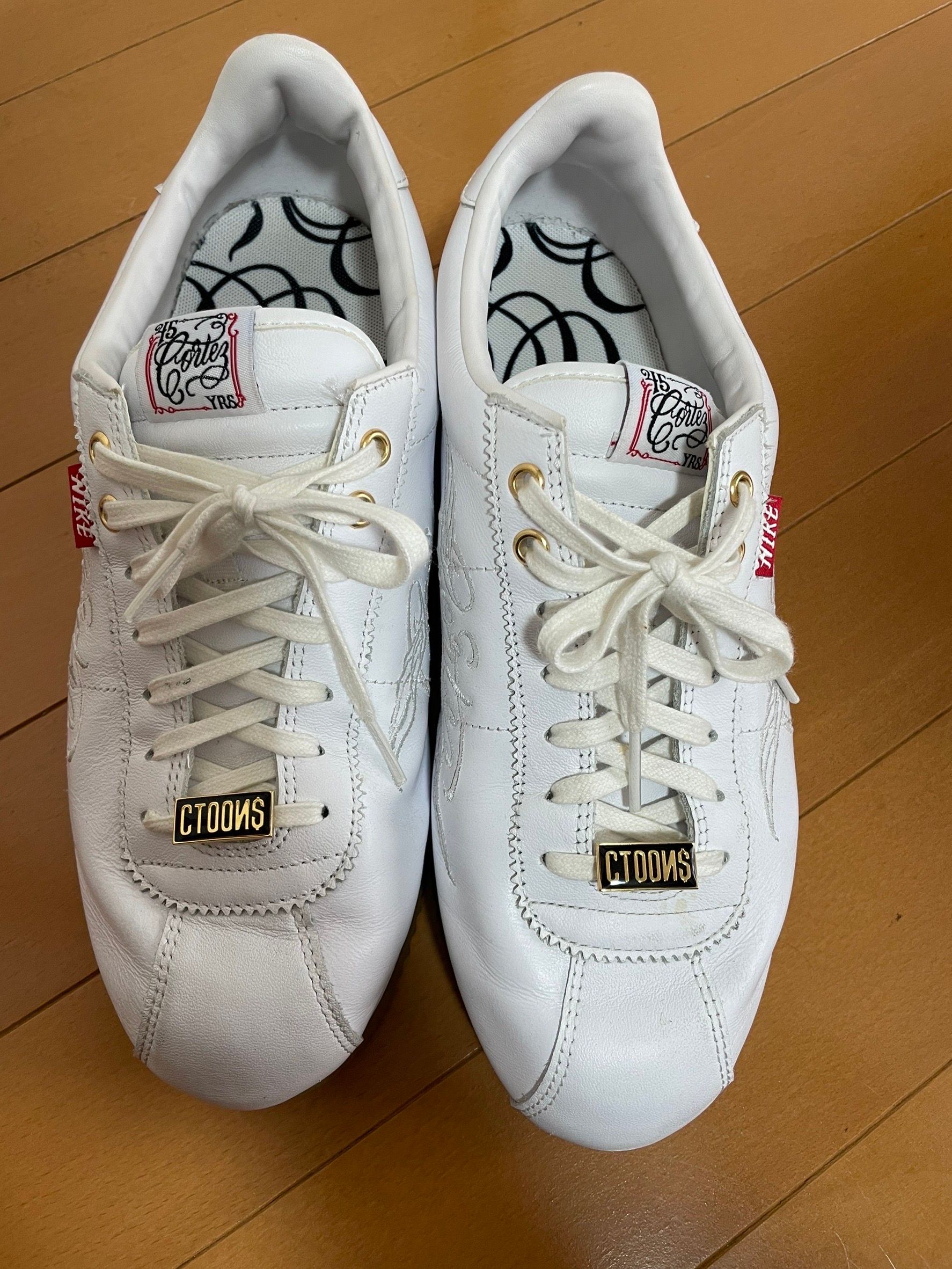 Mister Cartoon × Nike Cortez "White"