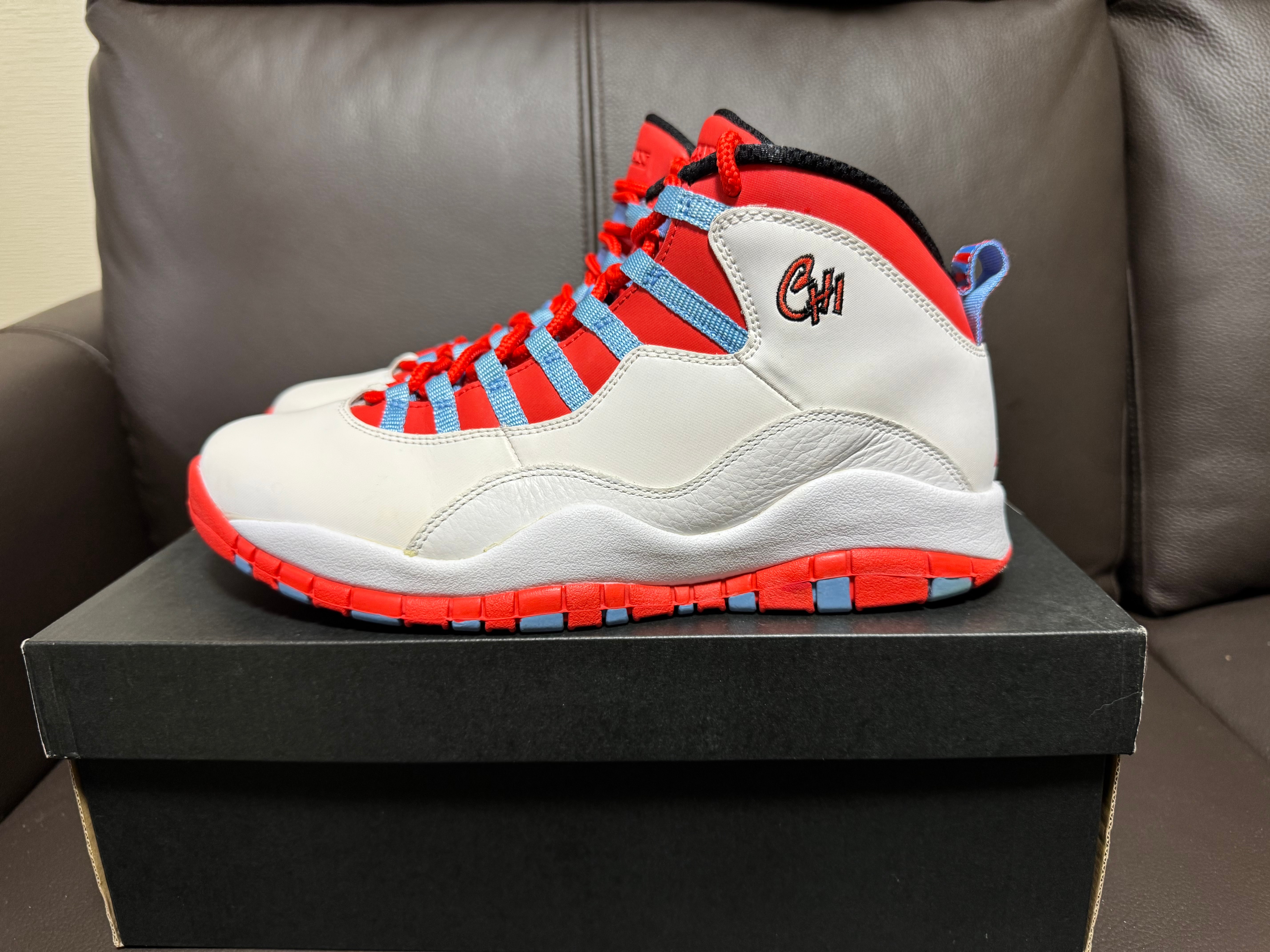 Nike Air Jordan 10 Retro "Chicago Flag"