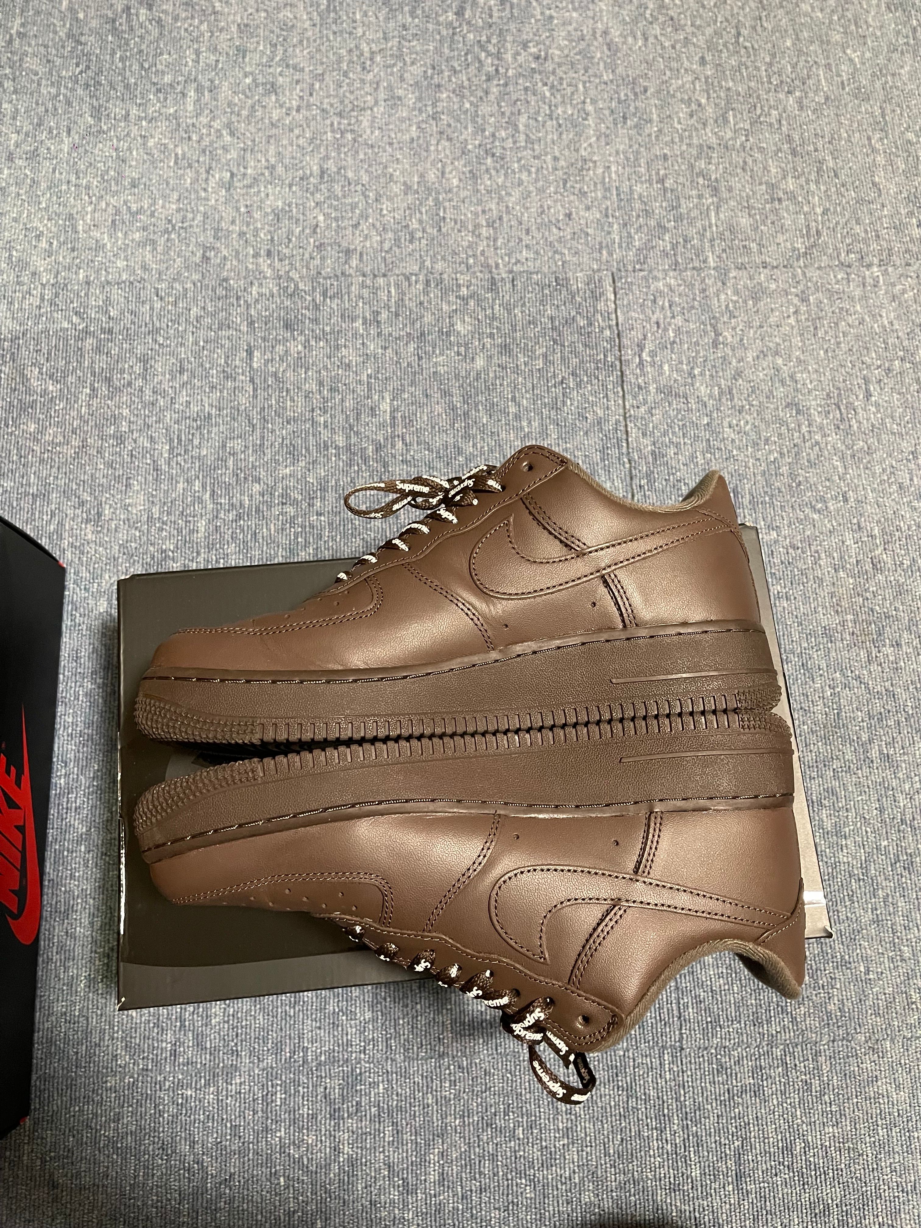 Supreme × Nike Air Force 1 Low "Baroque Brown"