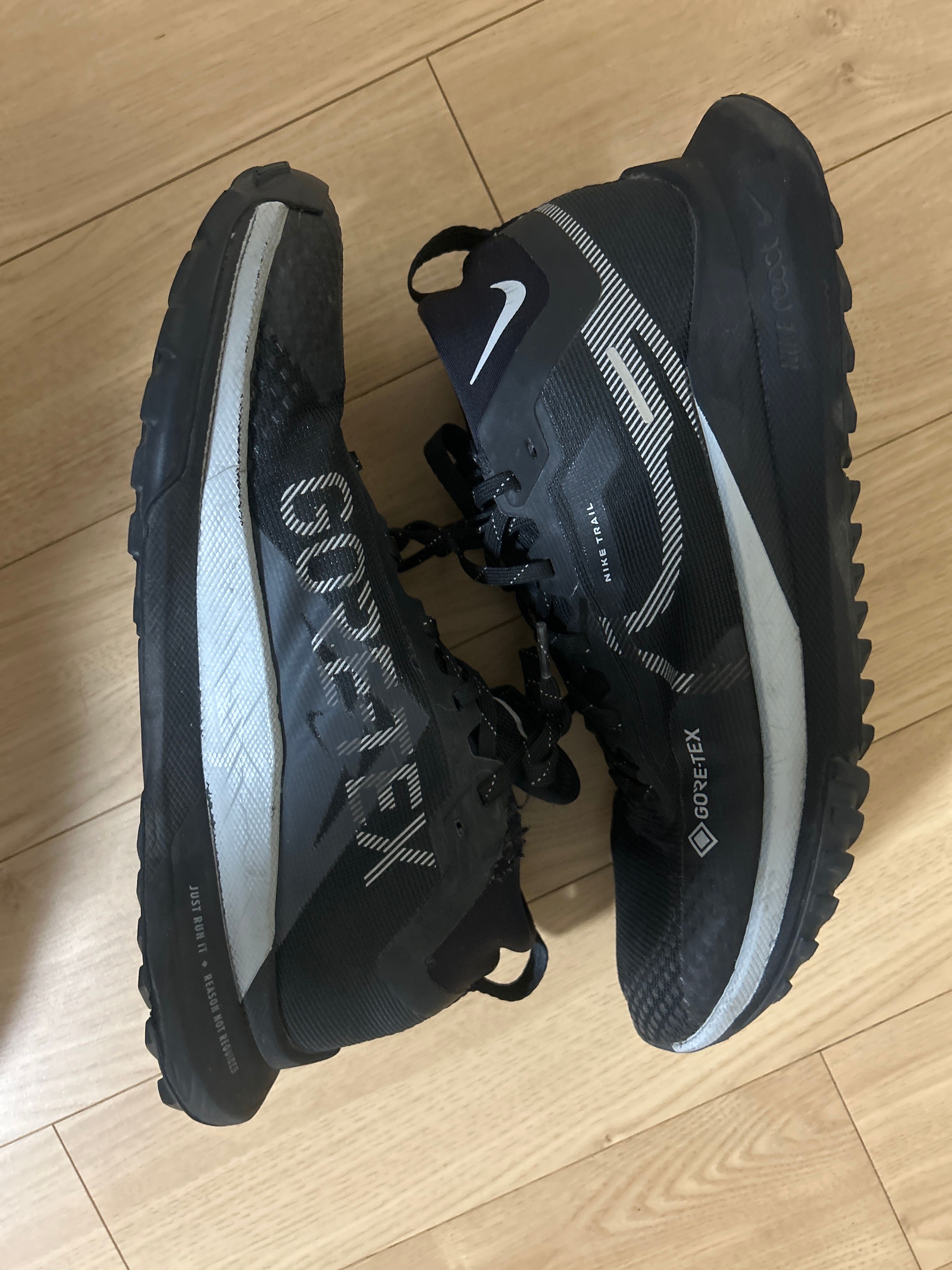 Nike React Pegasus Trail 4 GORE-TEX "Black/Reflect Silver/Wolf Grey"