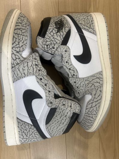 Nike Air Jordan 1 High OG "White Cement/Safari"