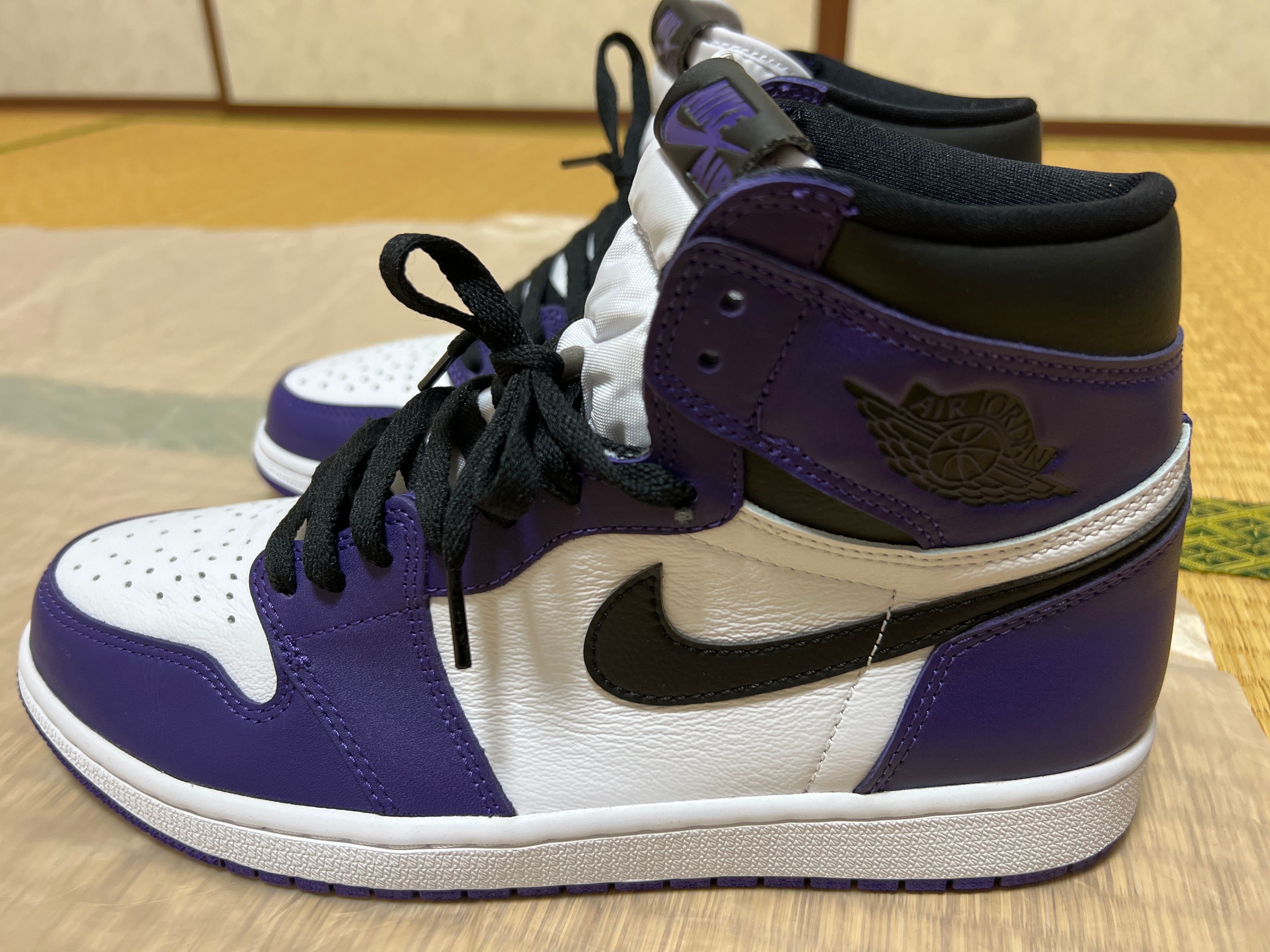 Nike Air Jordan 1 Retro High OG "Court Purple White/Black" (2020)