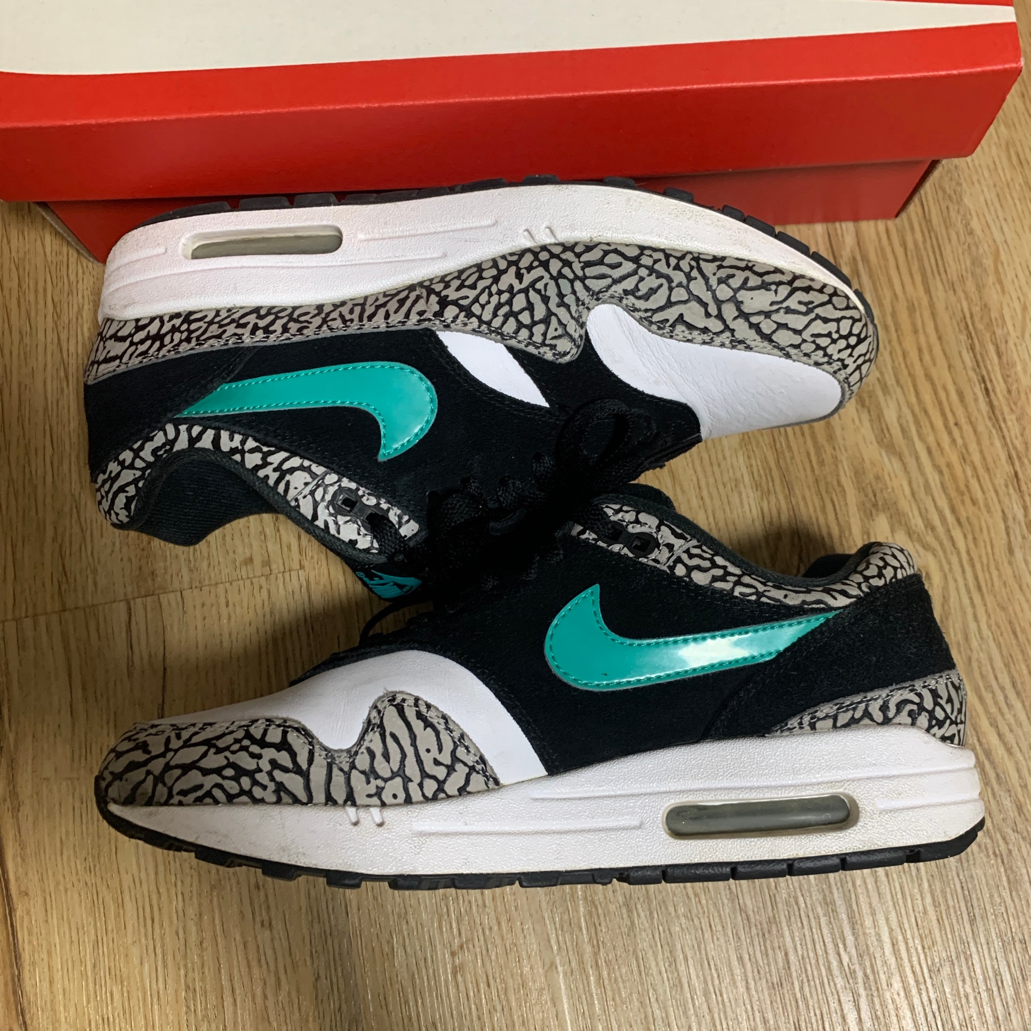 atmos × Nike Air Max 1 PRM Retro "Elephant/Safari" (2017)