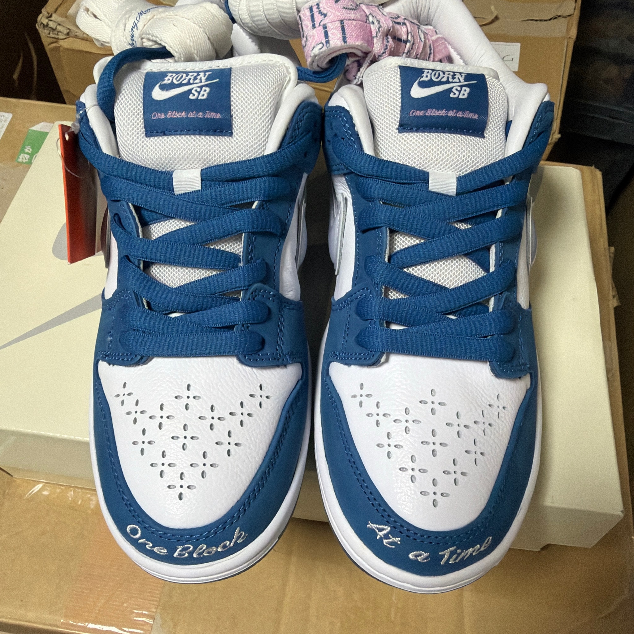 Born x Raised × Nike SB Dunk Low Pro QS "One Block At a Time"