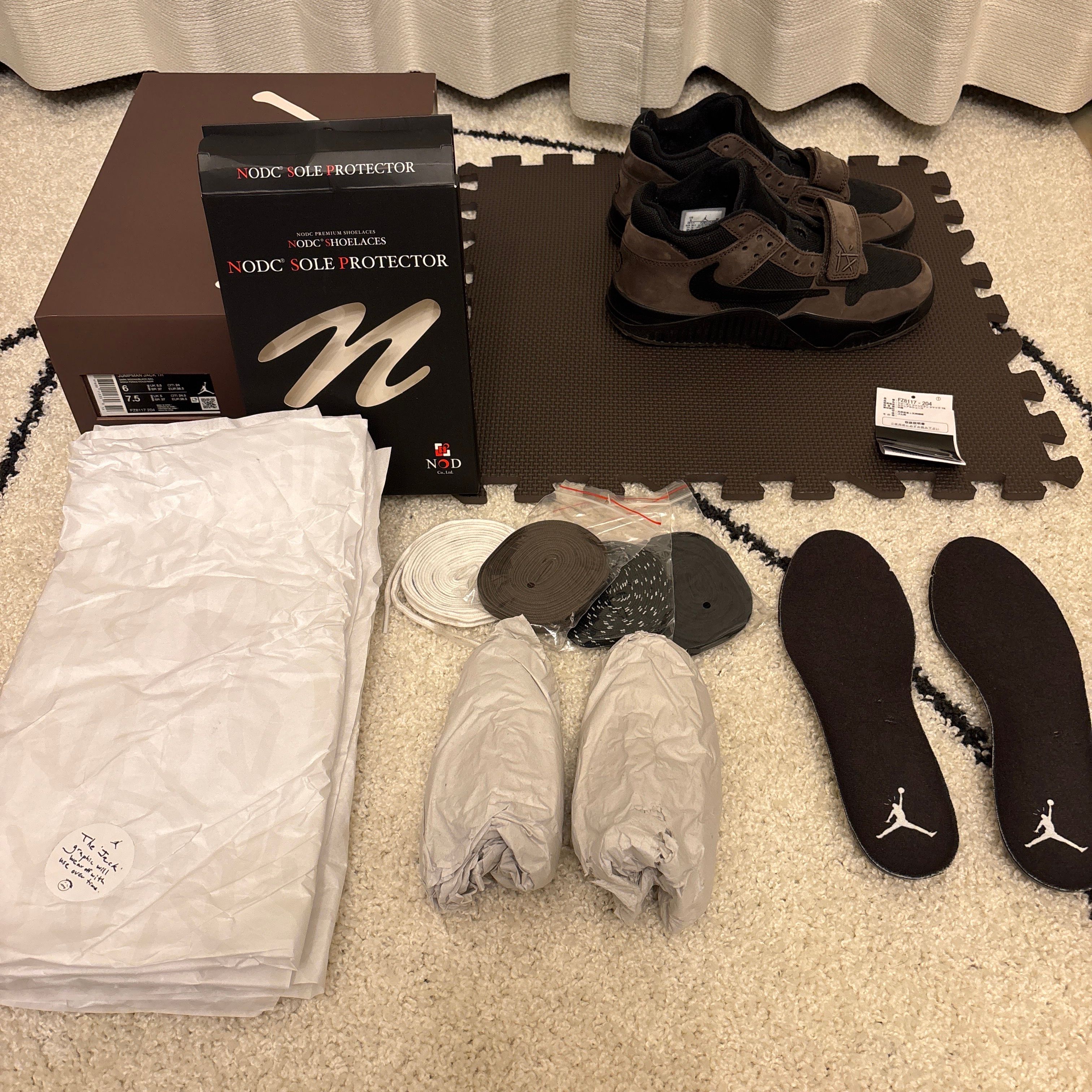 Travis Scott × Nike Jordan Jumpman Jack TR CJ1 T-Rexx "Black and Dark Mocha"