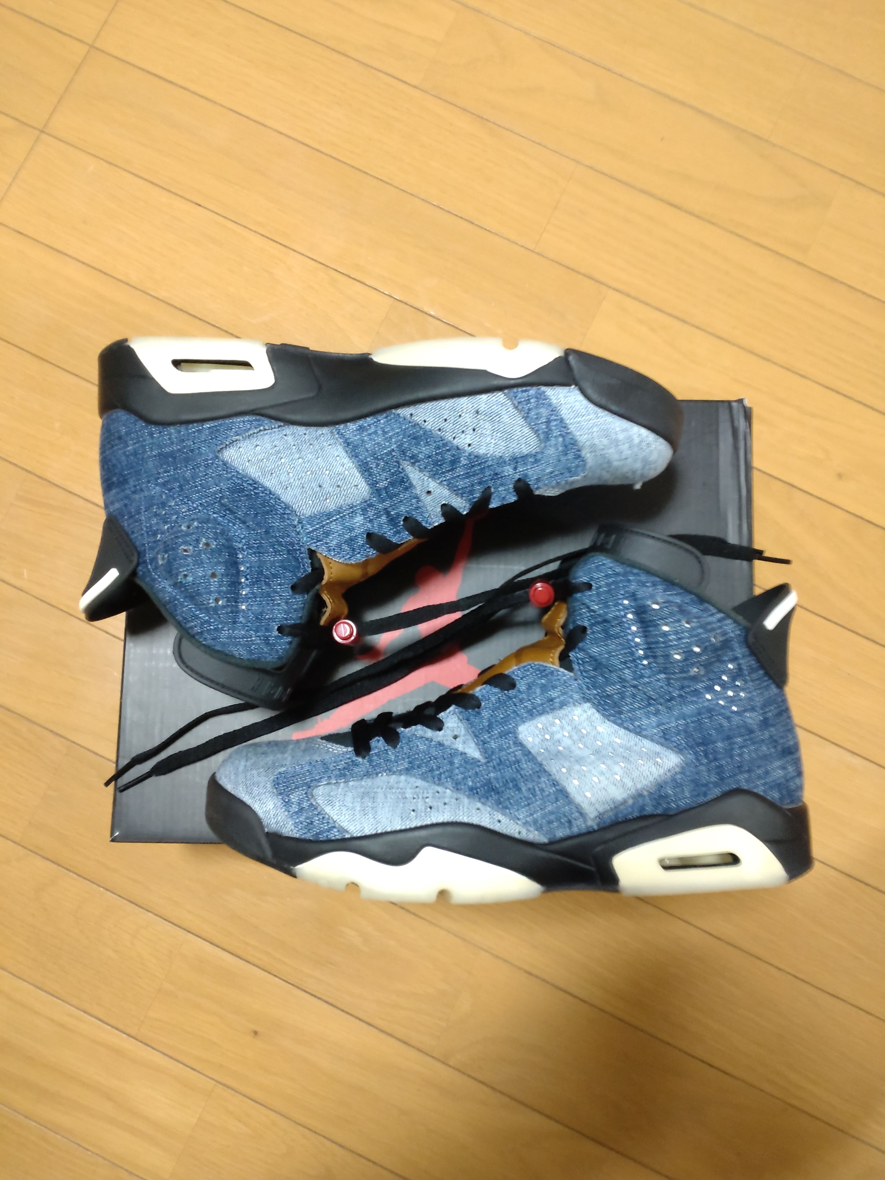 NIKE AIR JORDAN 6 "WASHED DENIM"