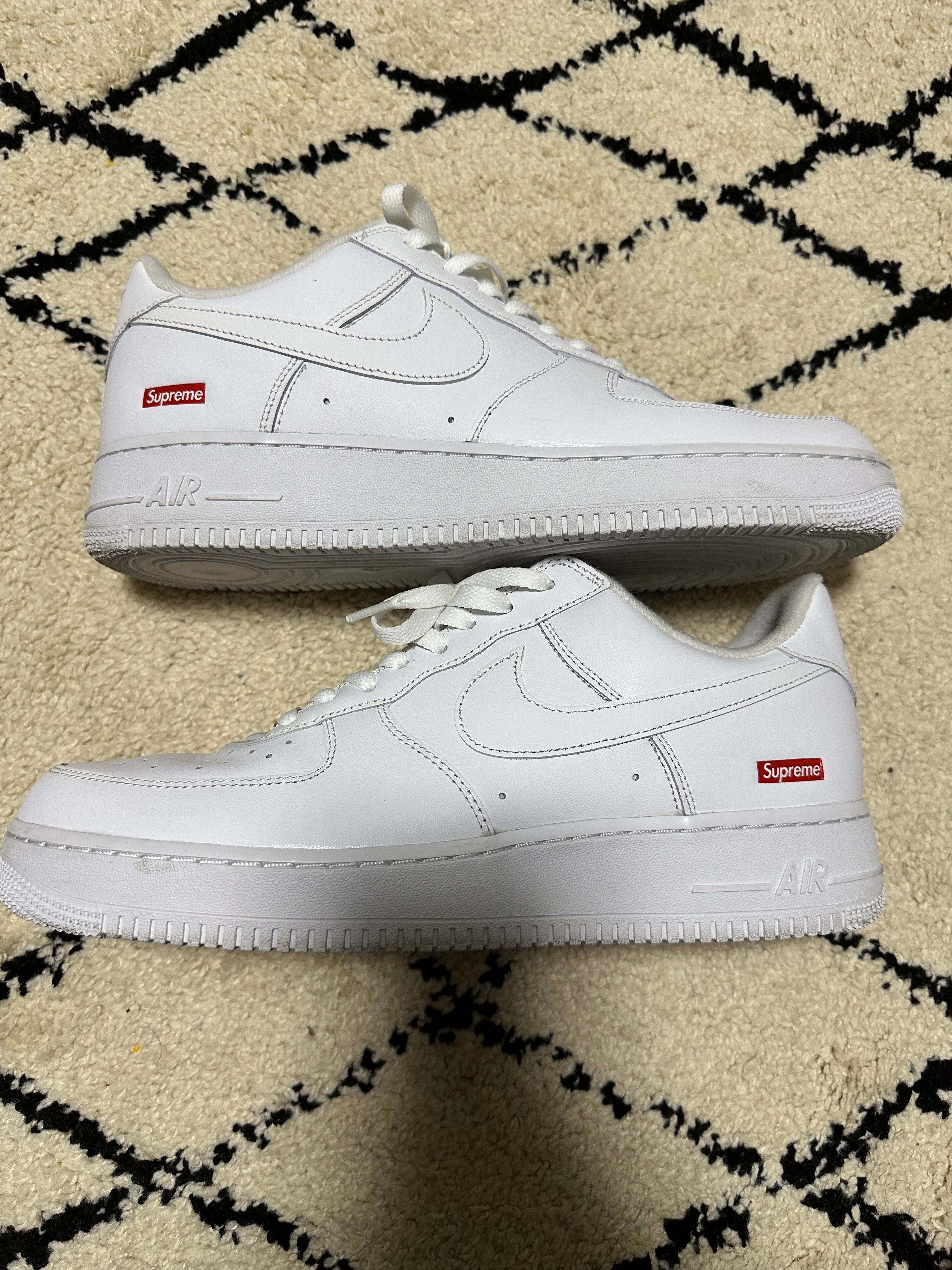 Supreme × Nike Air Force 1 Low "White"