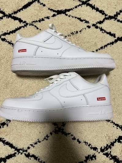 Supreme × Nike Air Force 1 Low "White"