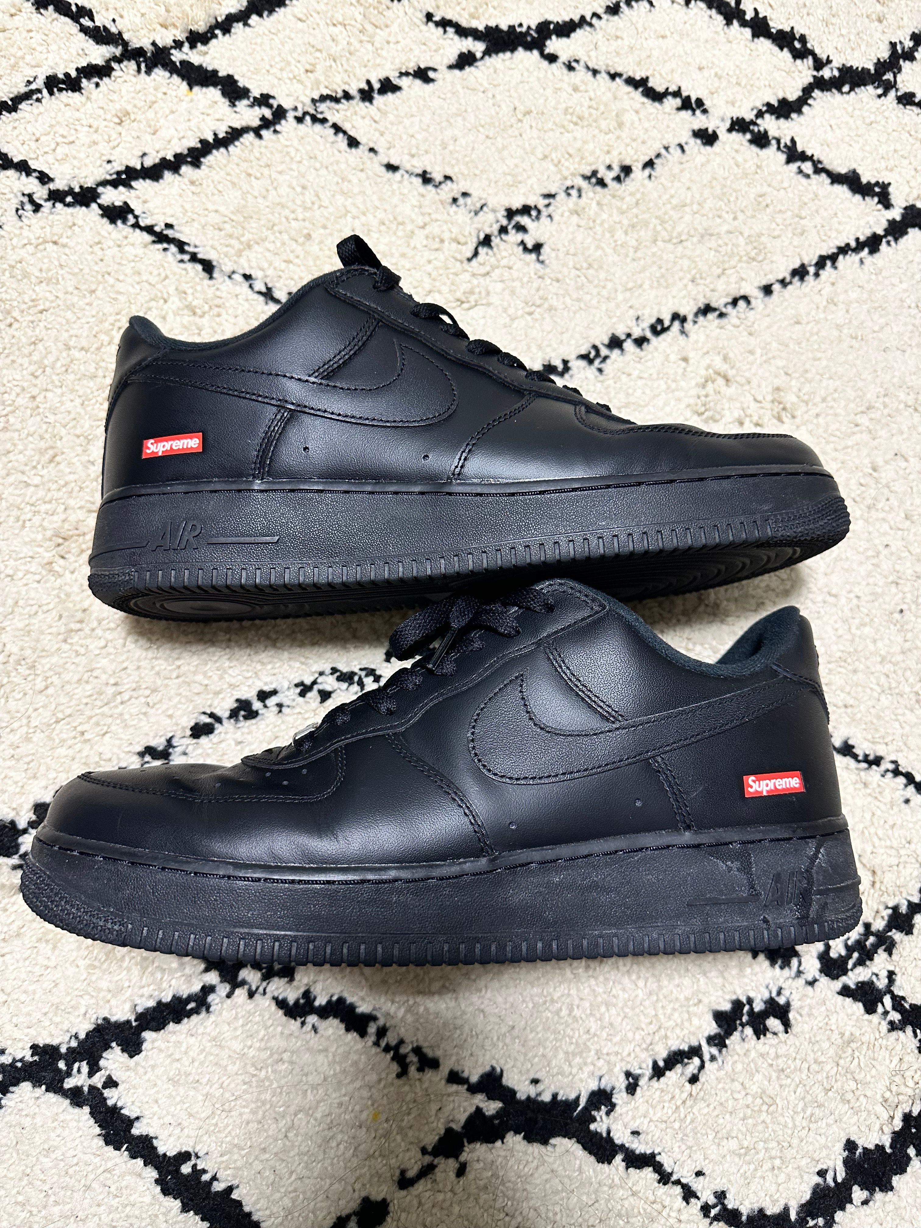 Supreme × Nike Air Force 1 Low "Black"