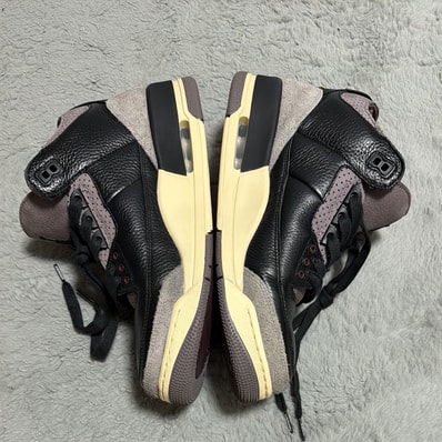 A Ma Maniere × Nike Women's Air Jordan 3 Retro OG SP "Black and Flat Pewter/WYWS"