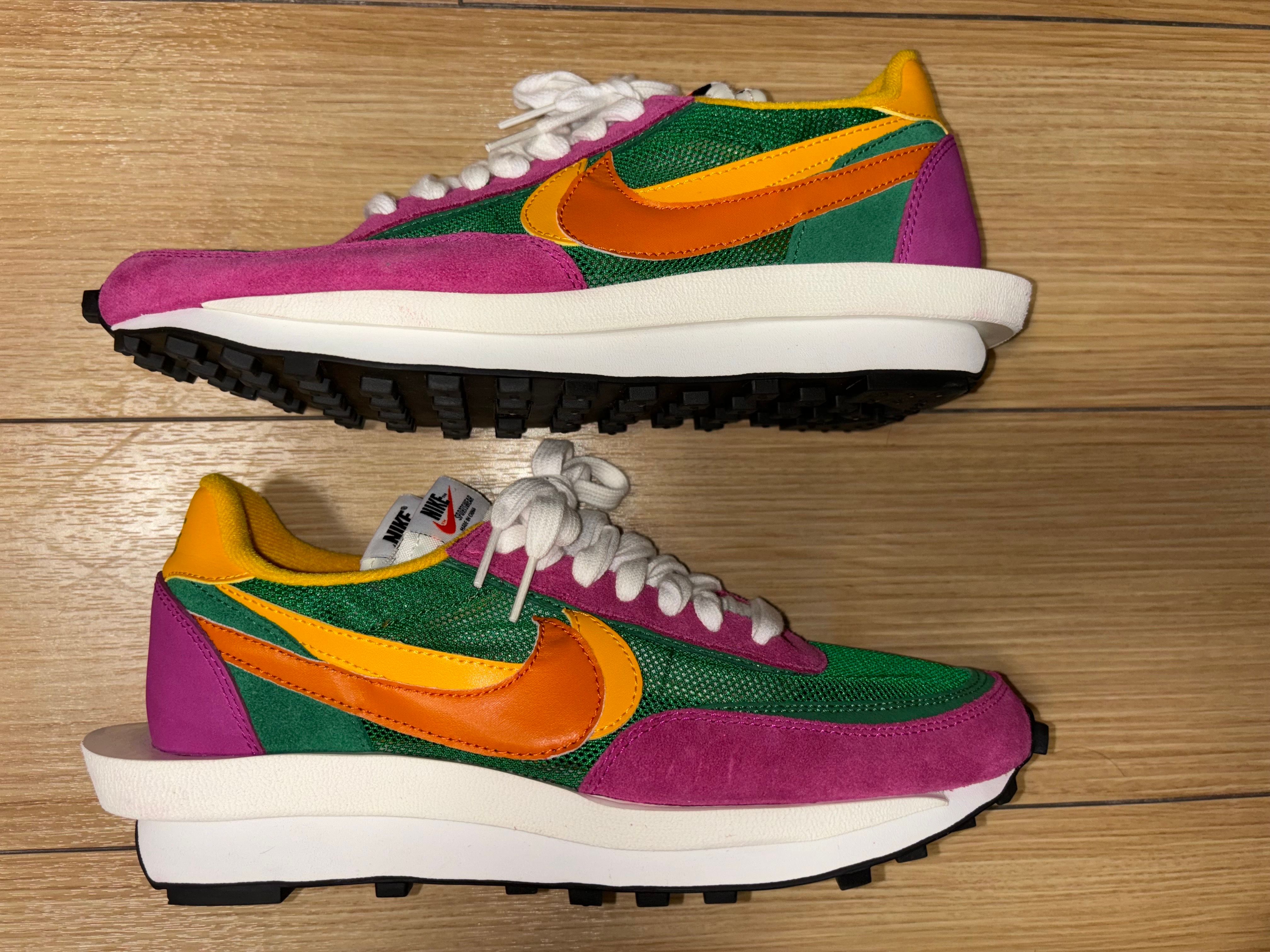 sacai × NIKE LDV WAFFLE "PINE GREEN"
