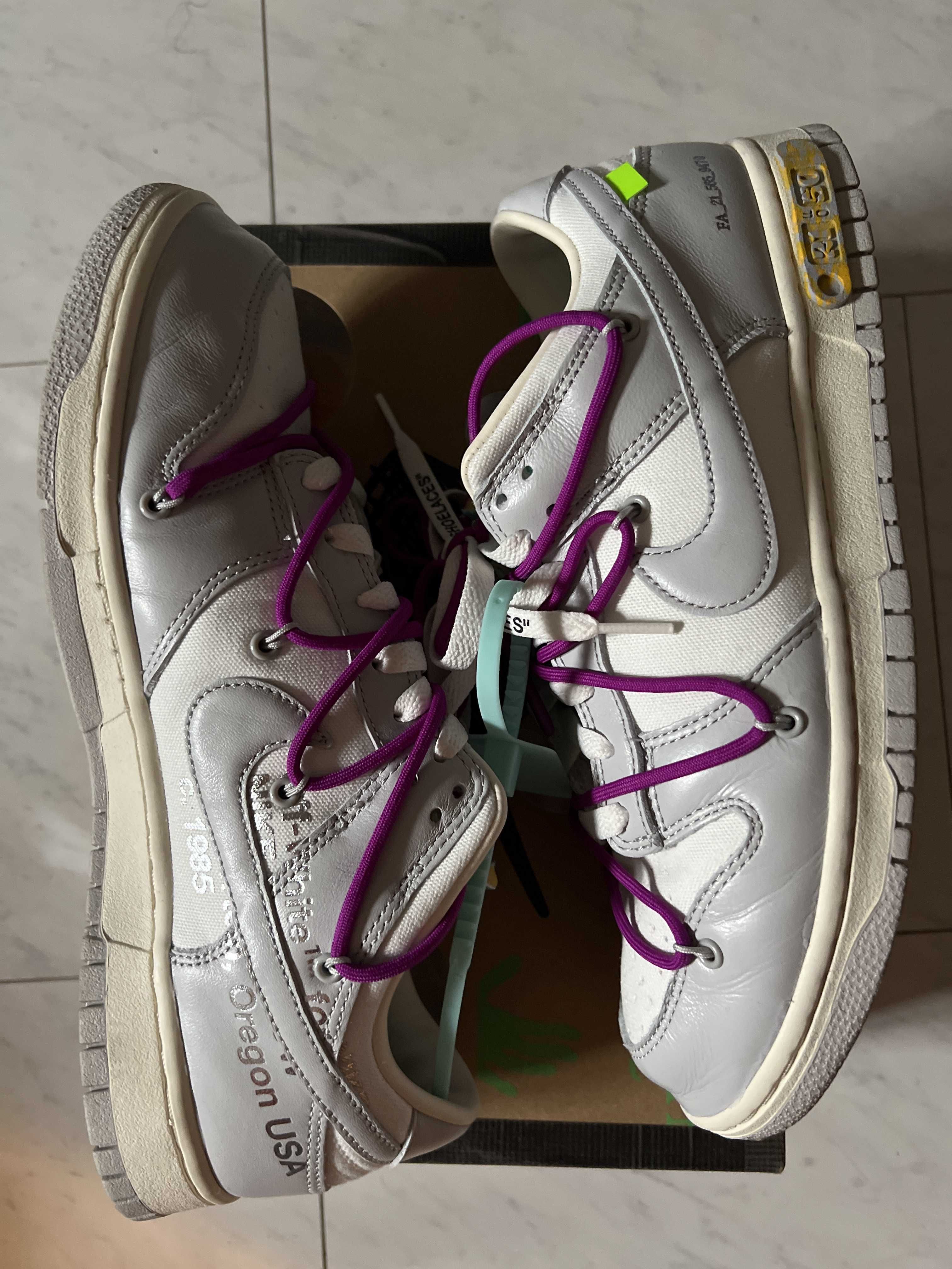 Off-White × Nike Dunk Low 1 of 50 "Lot.21"