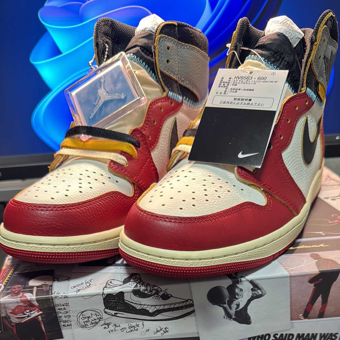 UNION × Nike Air Jordan 1 Retro High OG "Chicago/Shadow"