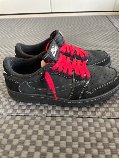 Travis Scott × Nike Air Jordan 1 Low OG SP "Black Phantom"