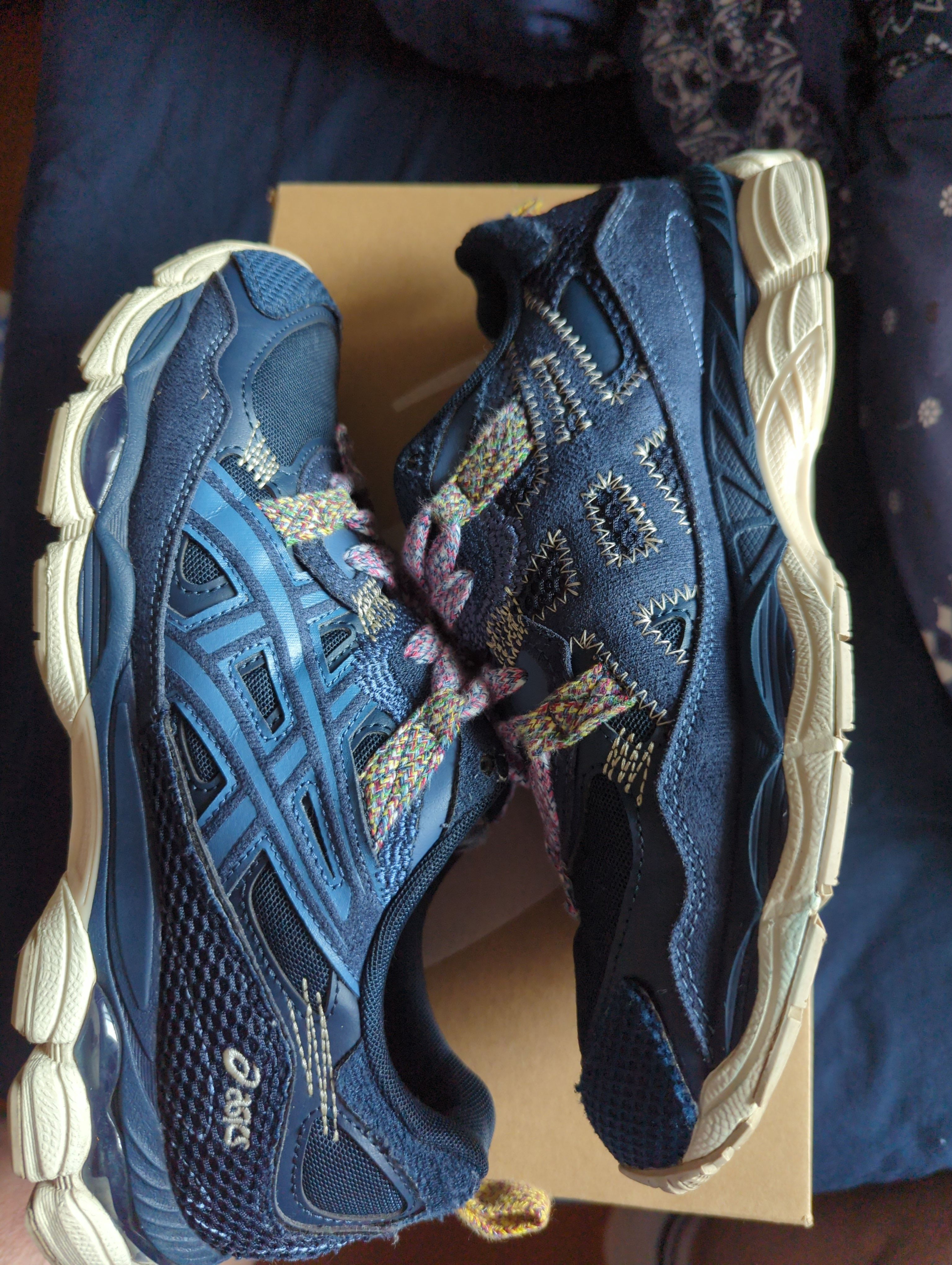 藤高タオル × Asics Gel-NYC "French Blue/Grand Shark"