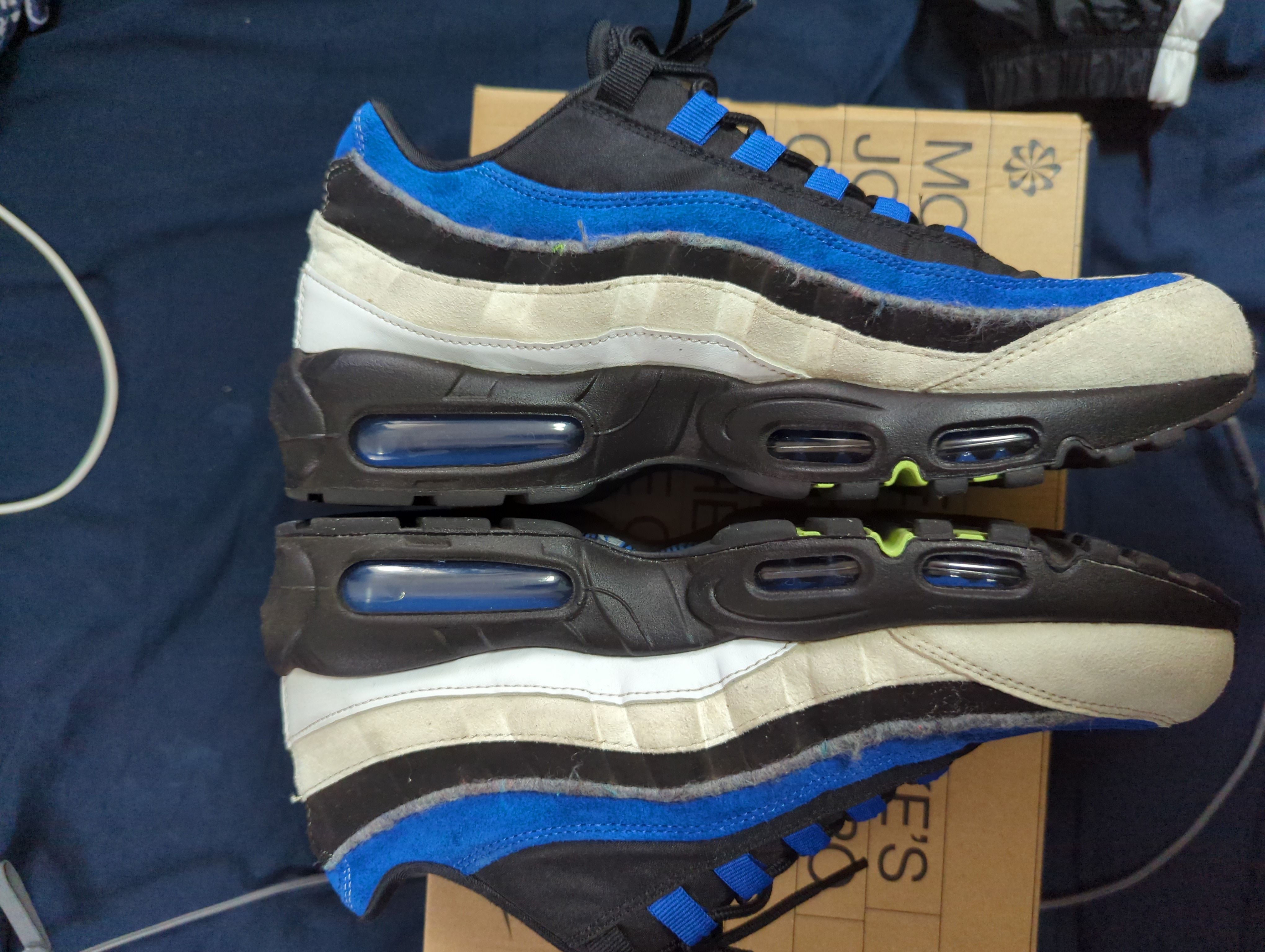 Nike Air Max 95 SE "Black/White-Game Royal-Sail"