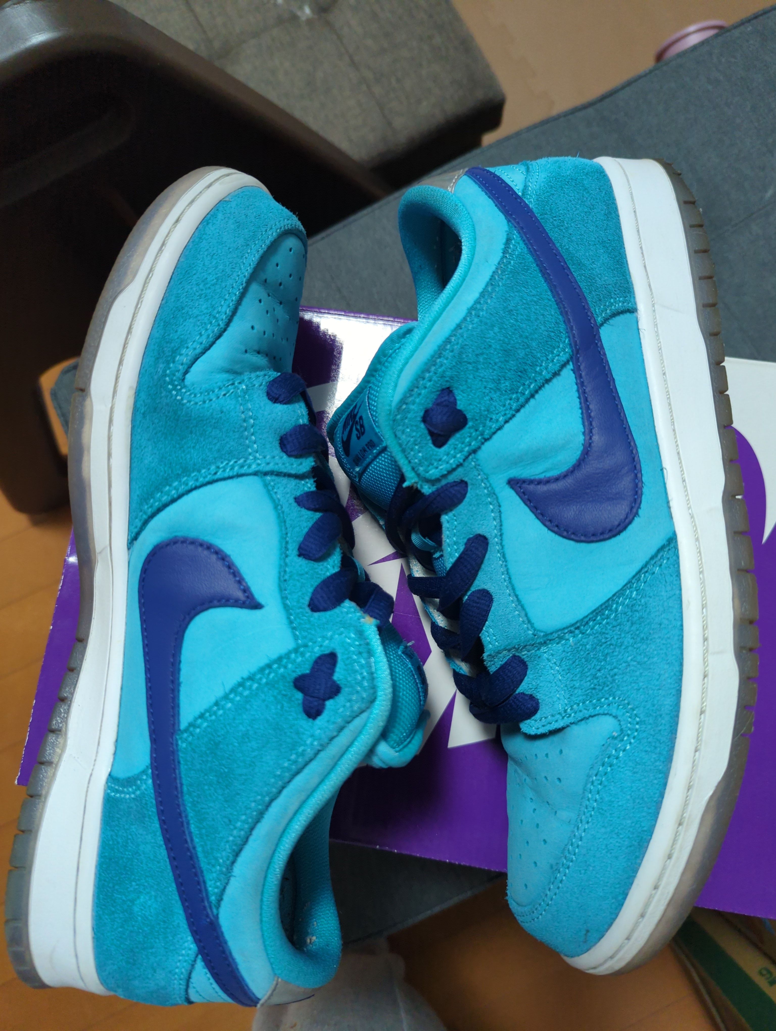 Nike SB Dunk Low Pro "Blue Fury/Deep Royal Blue"