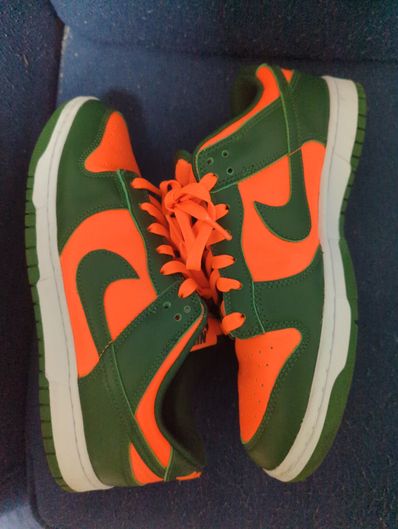 Nike Dunk Low Retro "Gorge Green and Total Orange"