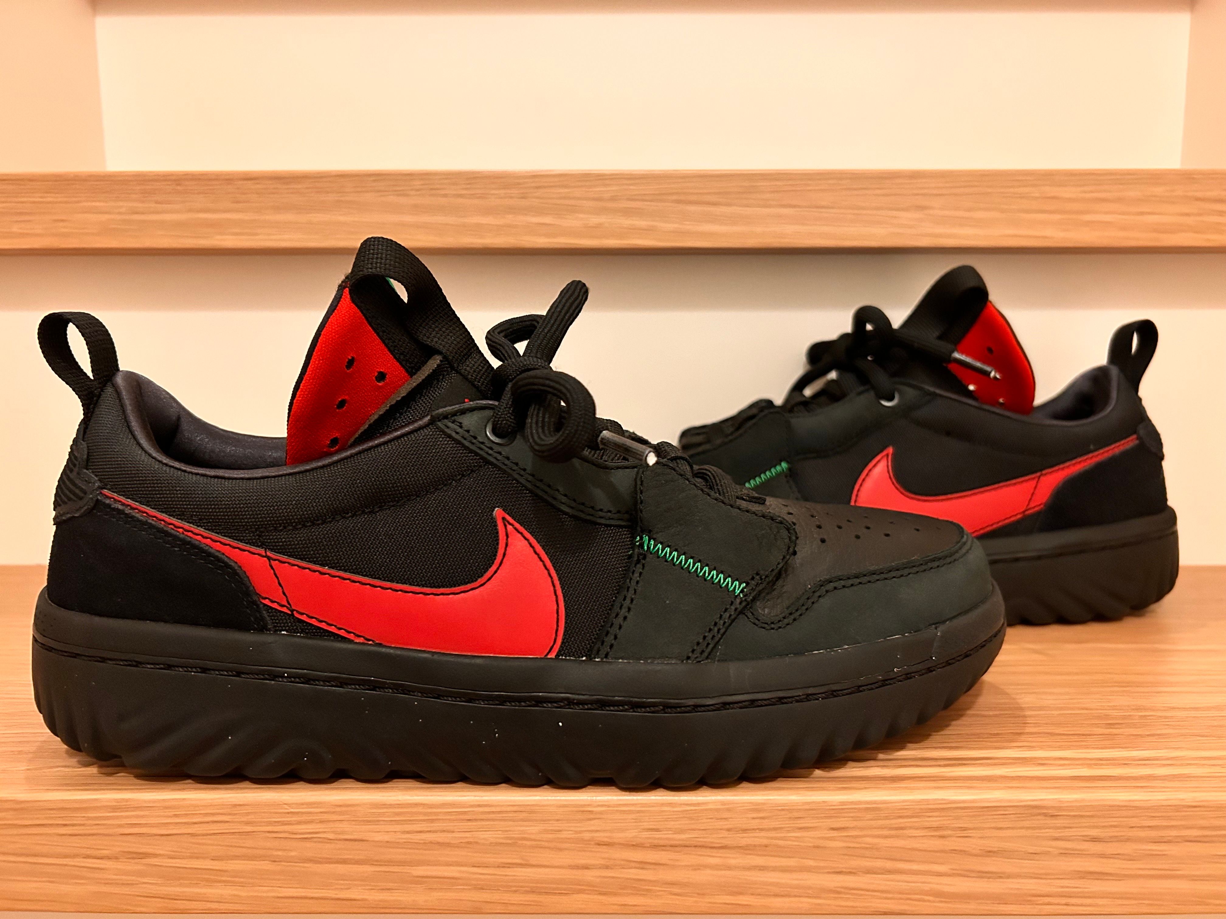 GHETTO GASTRO×NIKE AIR JORDAN 1 LOW REACT FEARLESS