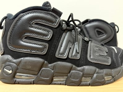 Supreme × Nike Air More Uptempo "Black"