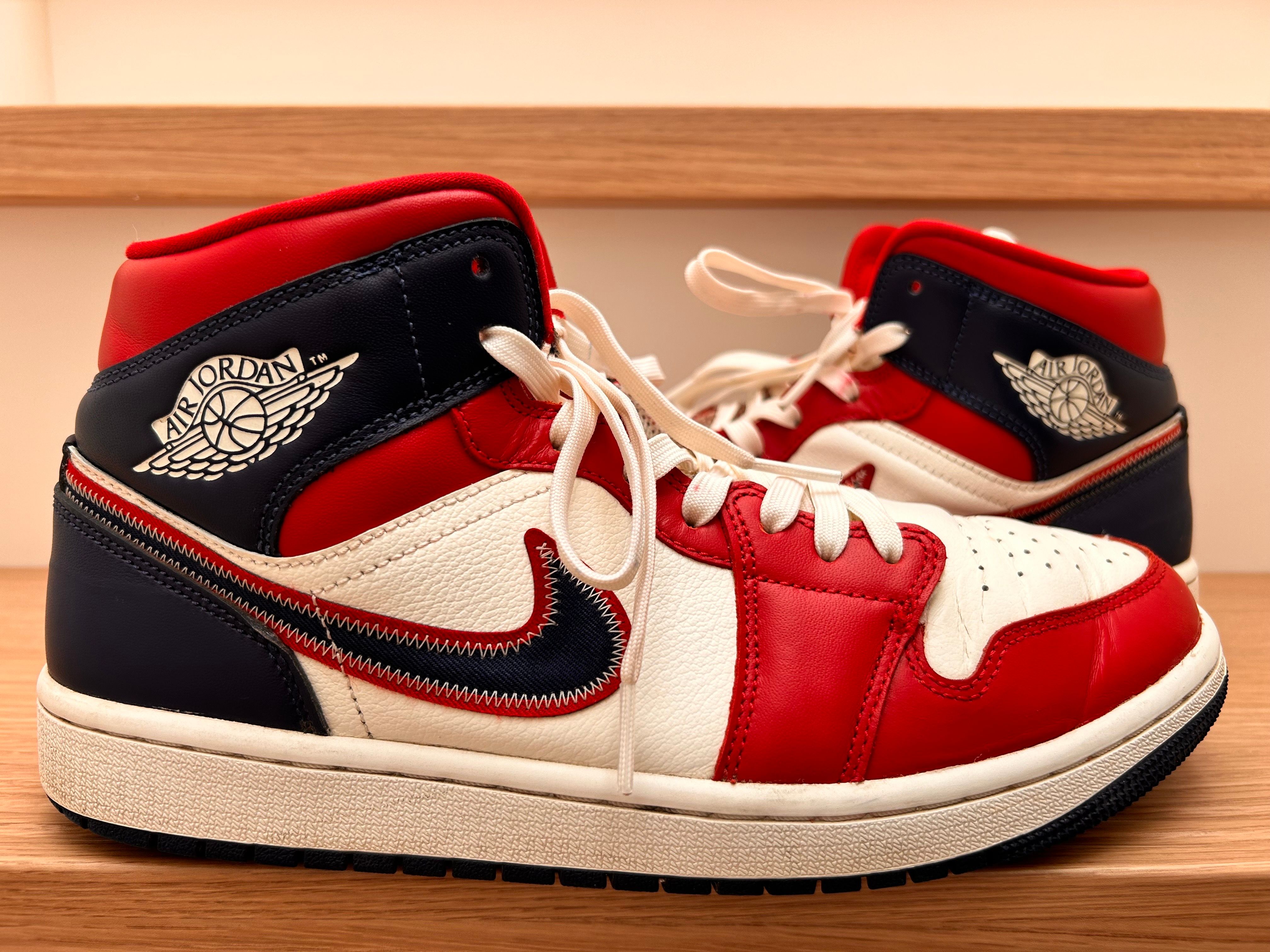 Nike Women's Air Jordan 1 Mid "USA"