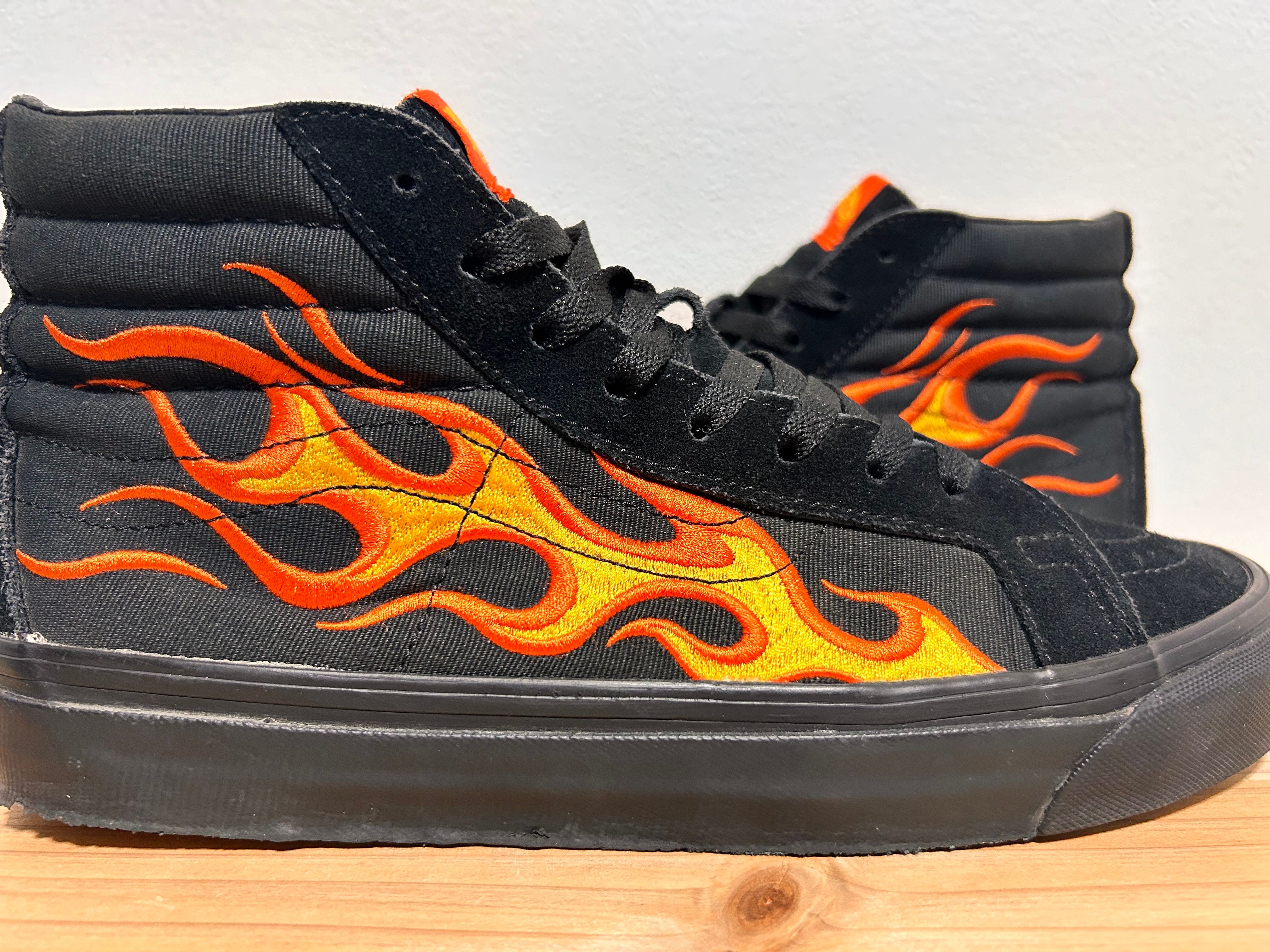 WTAPS × Vans Sk8-Hi "Flame"