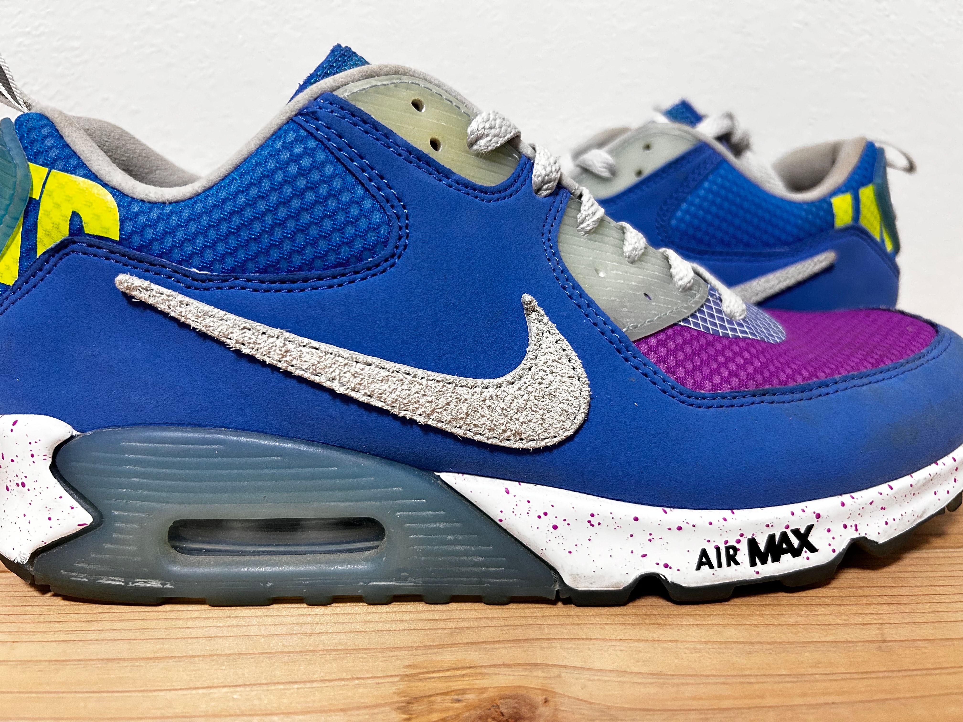 UNDEFEATED × Nike Air Max 90 "Blue/Purple"