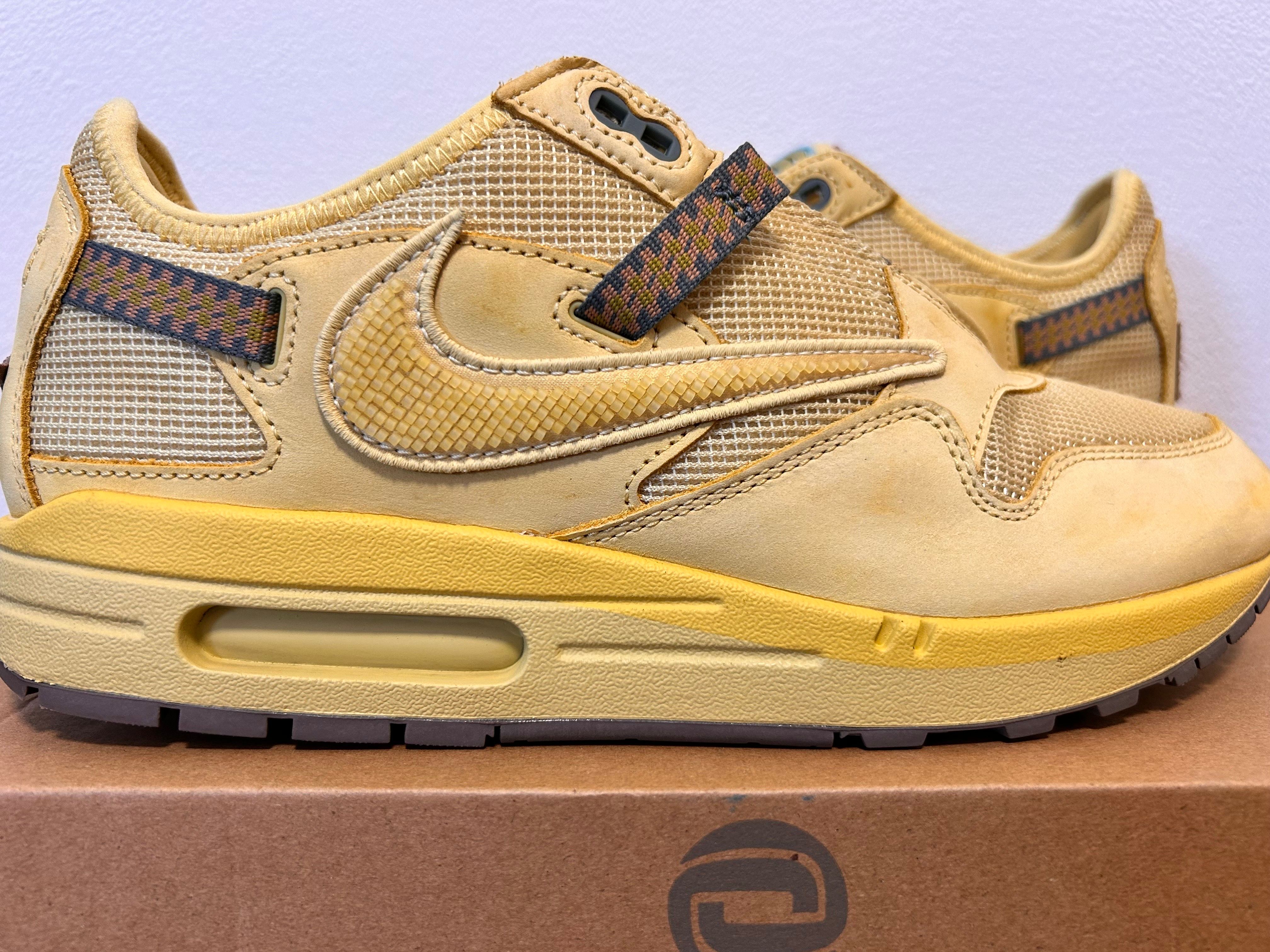 Travis Scott × Nike Air Max 1 "CACT.US Gold"