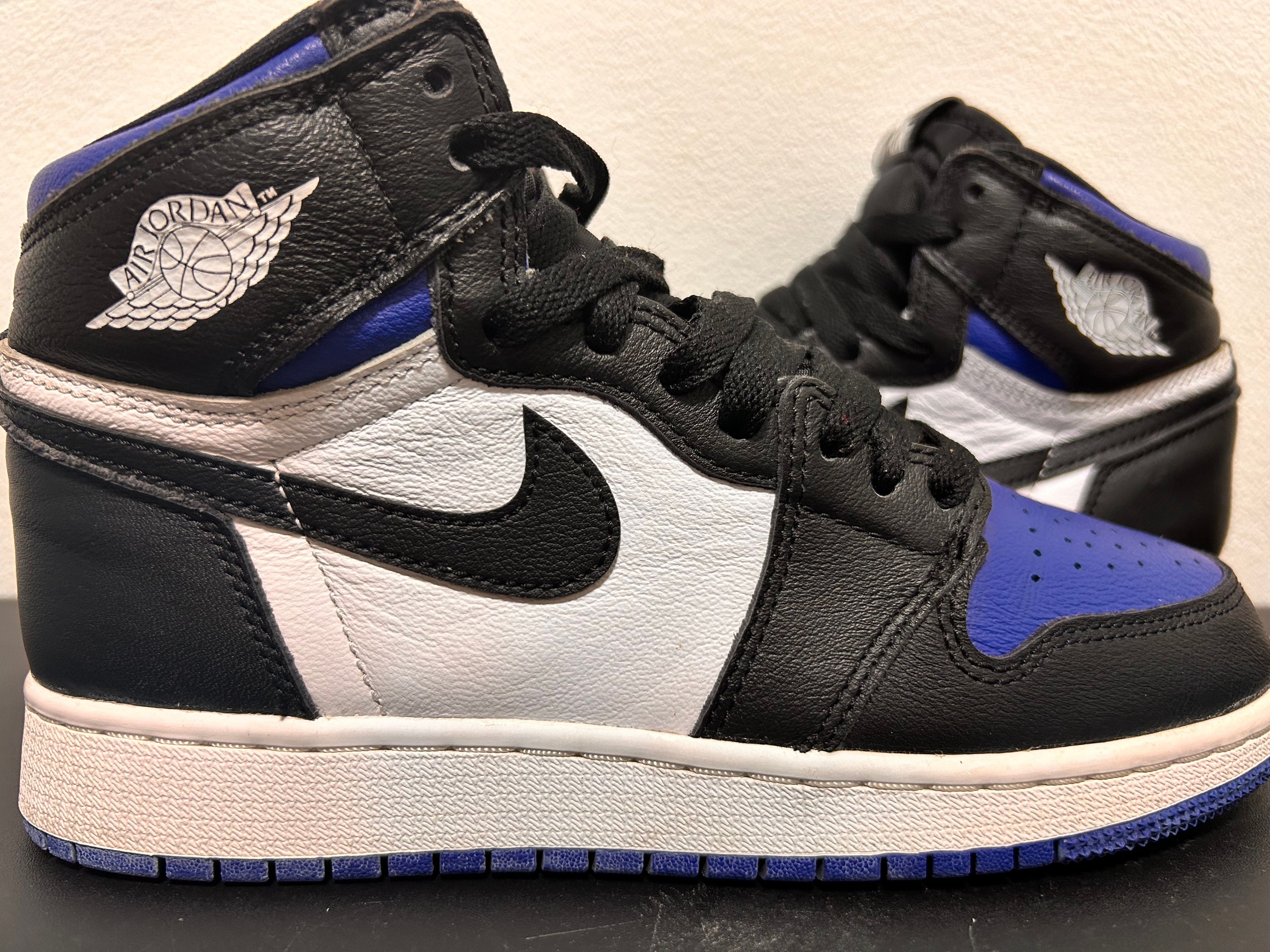 Nike GS Air Jordan 1 High "Royal Toe" (2020)