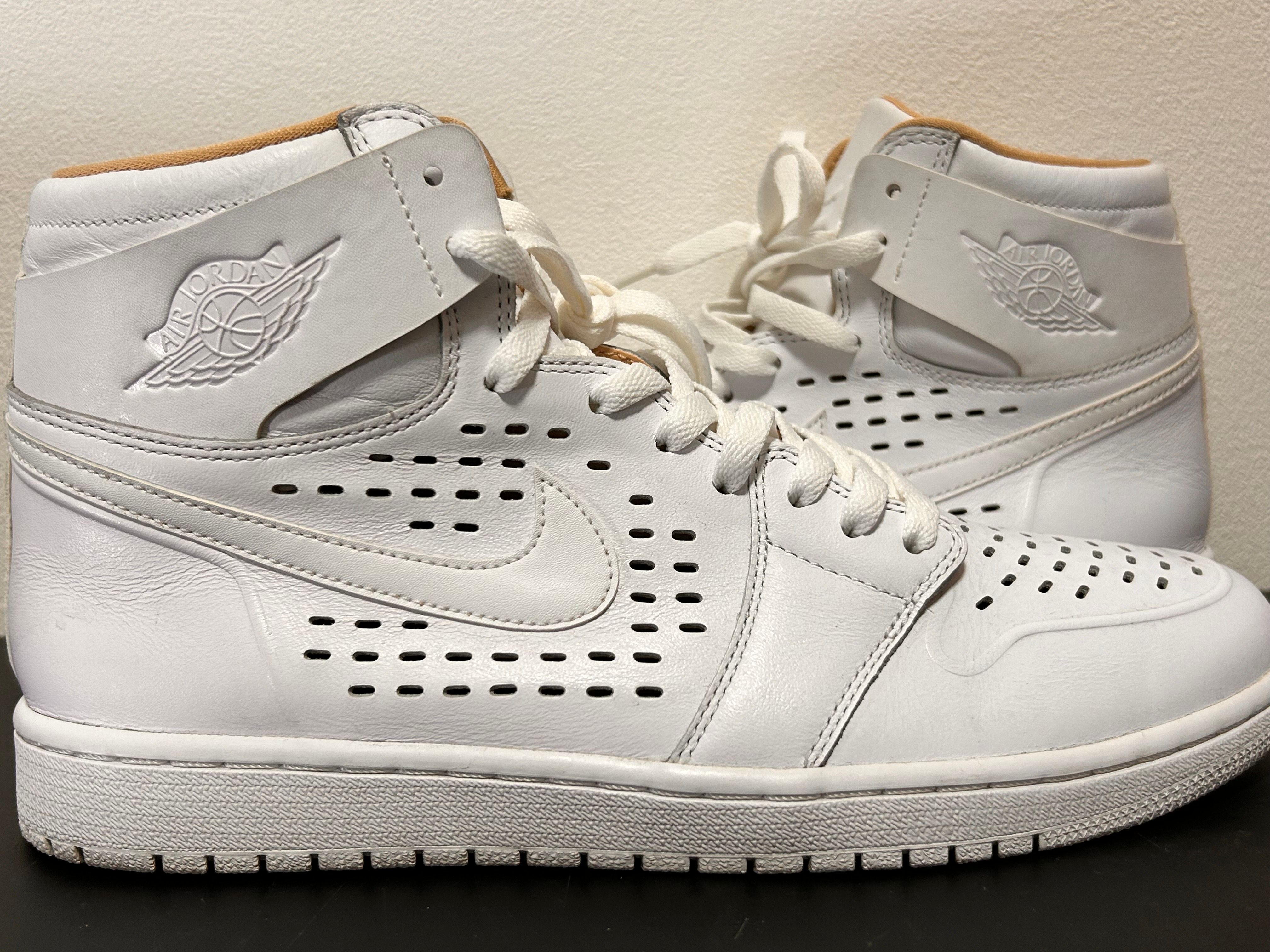 Nike Air Jordan 1 Retro High White Vachetta Tan