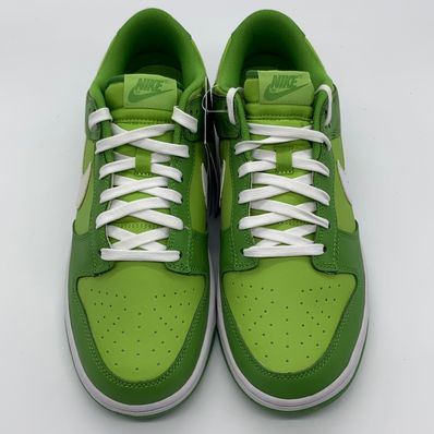 Nike Dunk Low "Chlorophyll/White/Vivid Green"