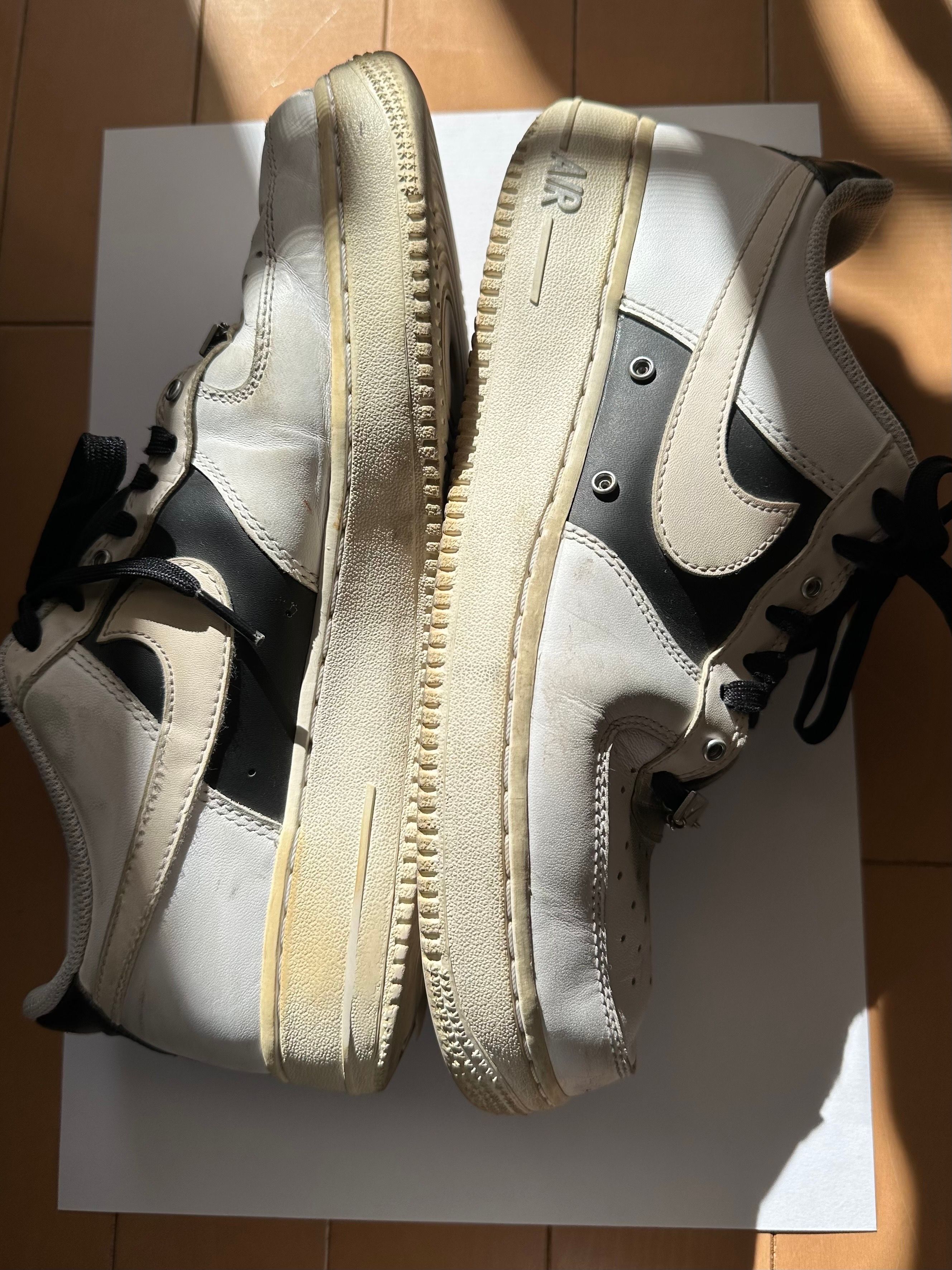 Nike Air Force 1 Low Silver Snap Buttons "White"