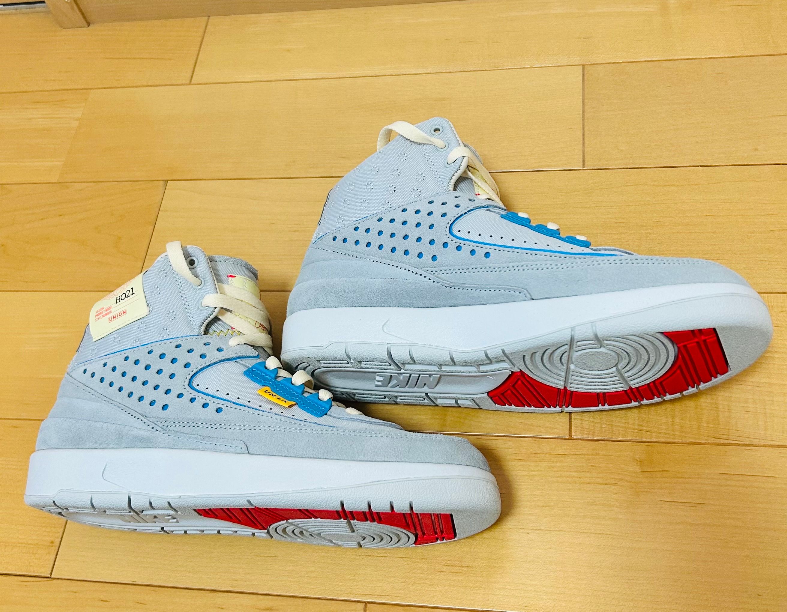 UNION × Nike Air Jordan 2 "Grey Fog"