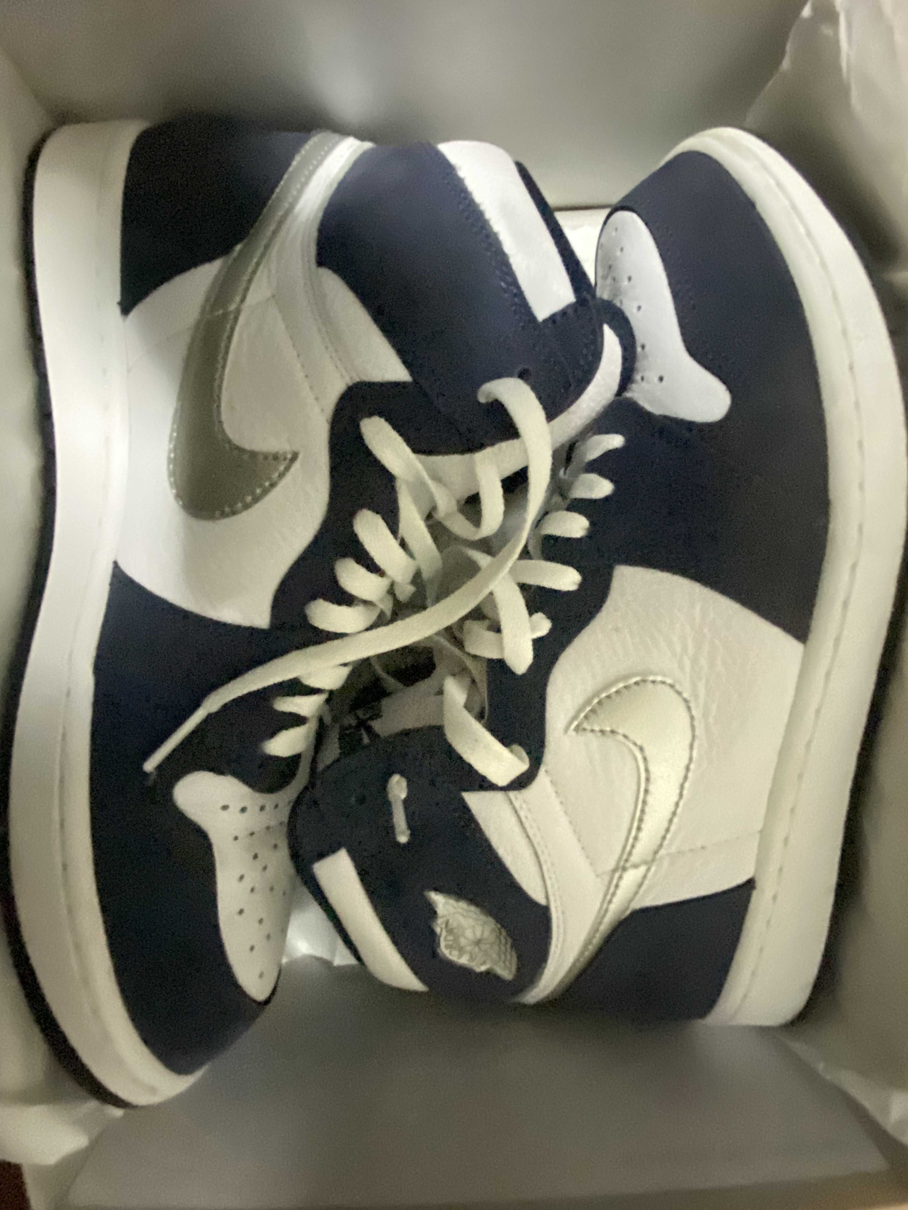 Nike Air Jordan 1 High OG CO.JP "White/Midnight Navy" (2020)(ブリーフケースなし)