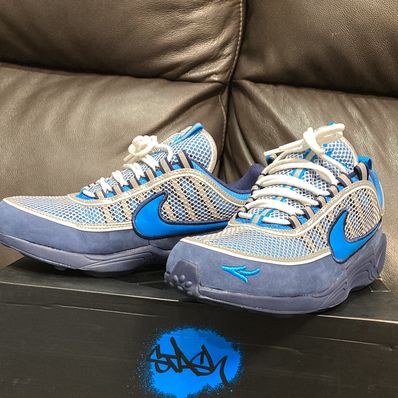 Stash × Nike Air Zoom Spiridon 16 "Harbor Blue"