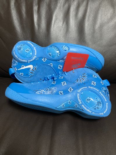 Supreme × Nike Air Zoom Flight 95 SP "University Blue/White"
